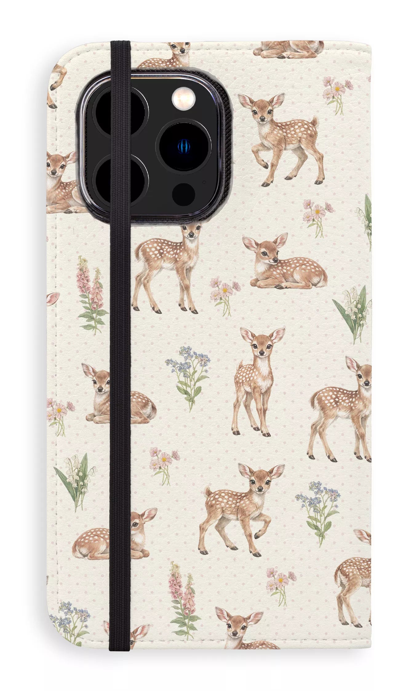 Folio Case iPhone 15 Pro Max Sweet Bambi Folio Case -
