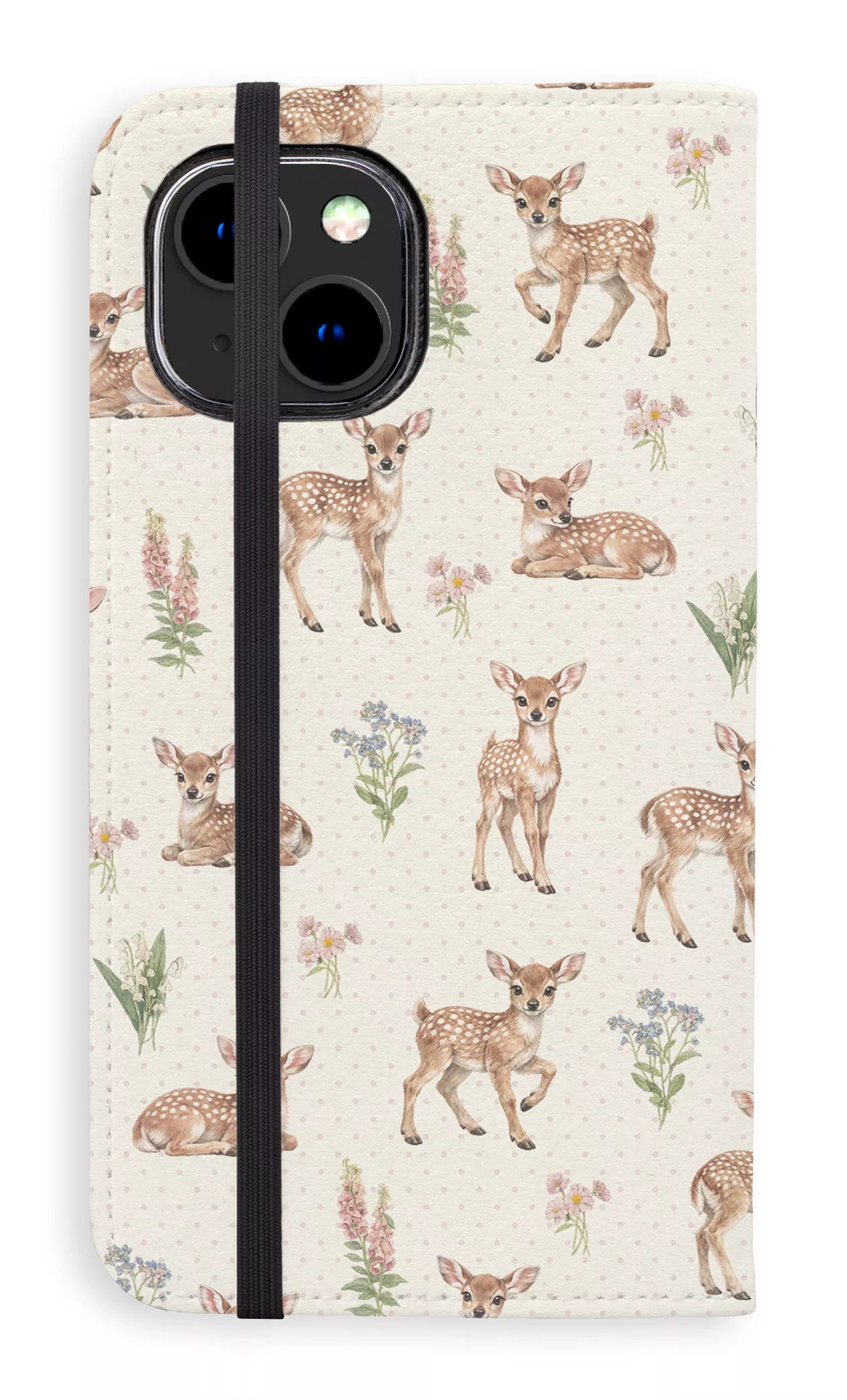 Folio Case iPhone 15 Sweet Bambi Folio Case -