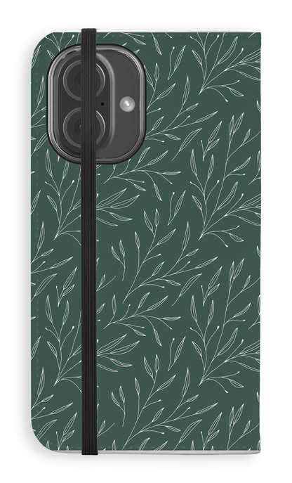 Folio Case iPhone 16 Hibiscus - Folio Case -