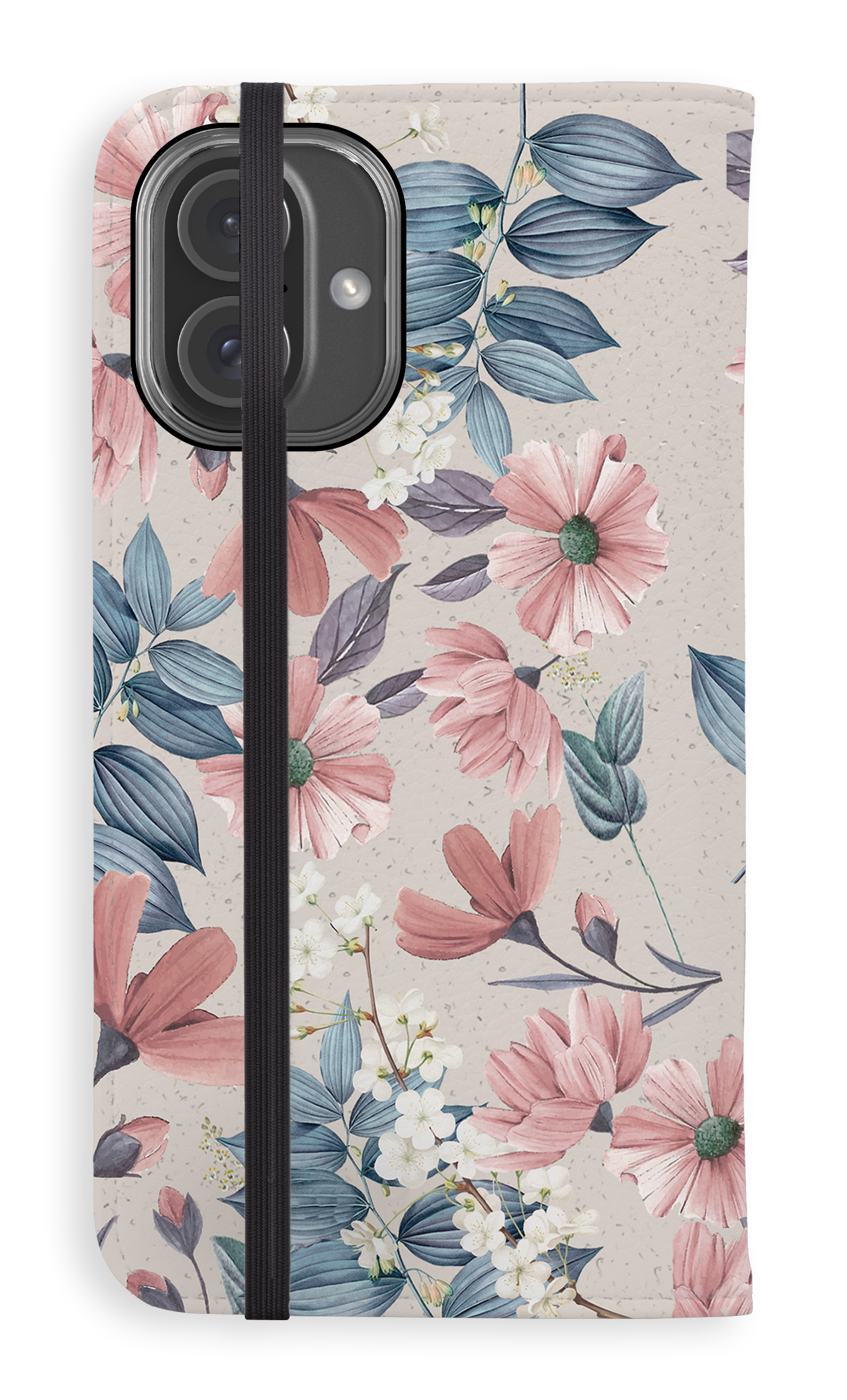 Folio Case iPhone 16 Plus Fall Flowers - Folio Case -