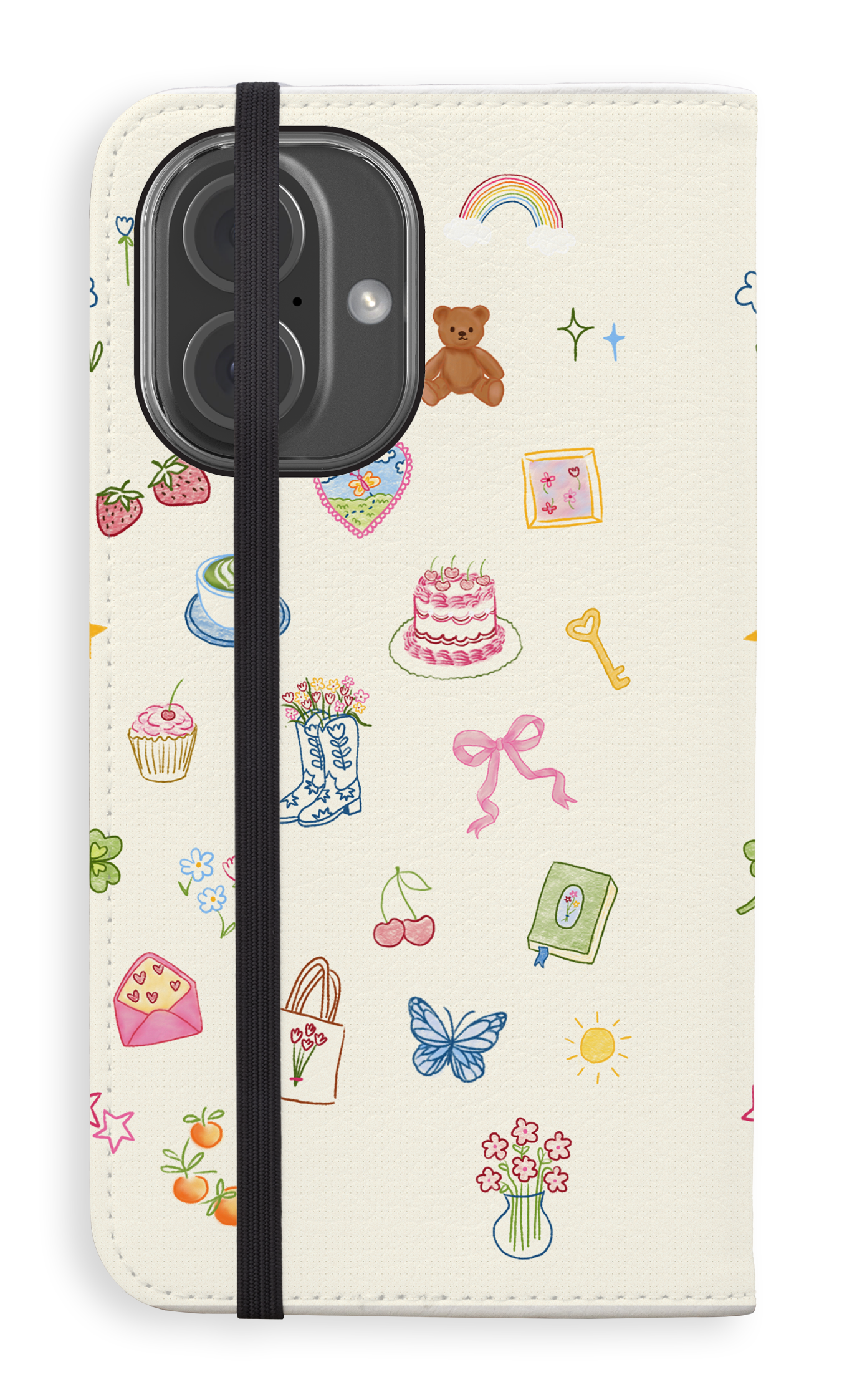 Folio Case iPhone 16 Poetry Folio Case -