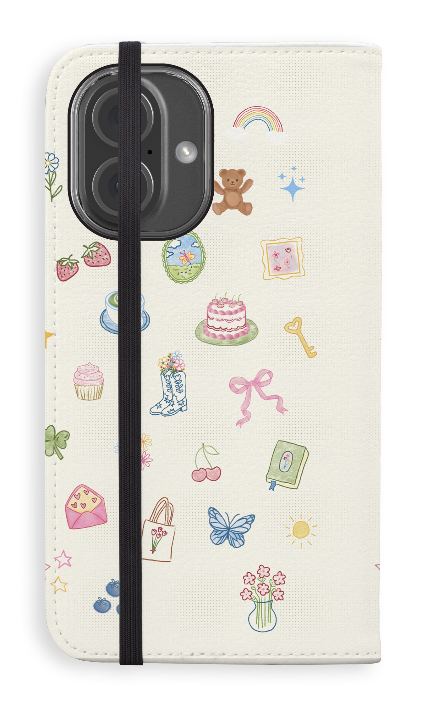 Folio Case iPhone 16 Poetry Folio Case -