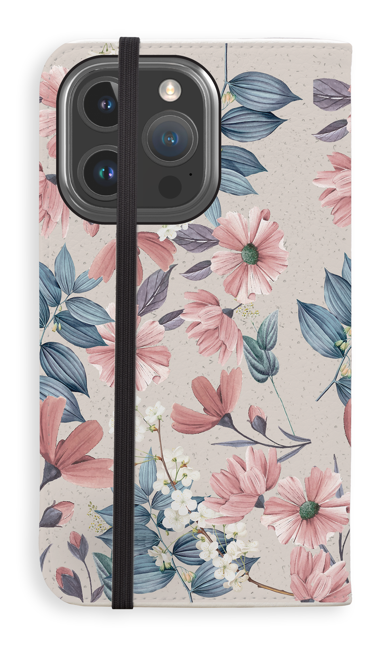 Folio Case iPhone 16 Pro Fall Flowers - Folio Case -