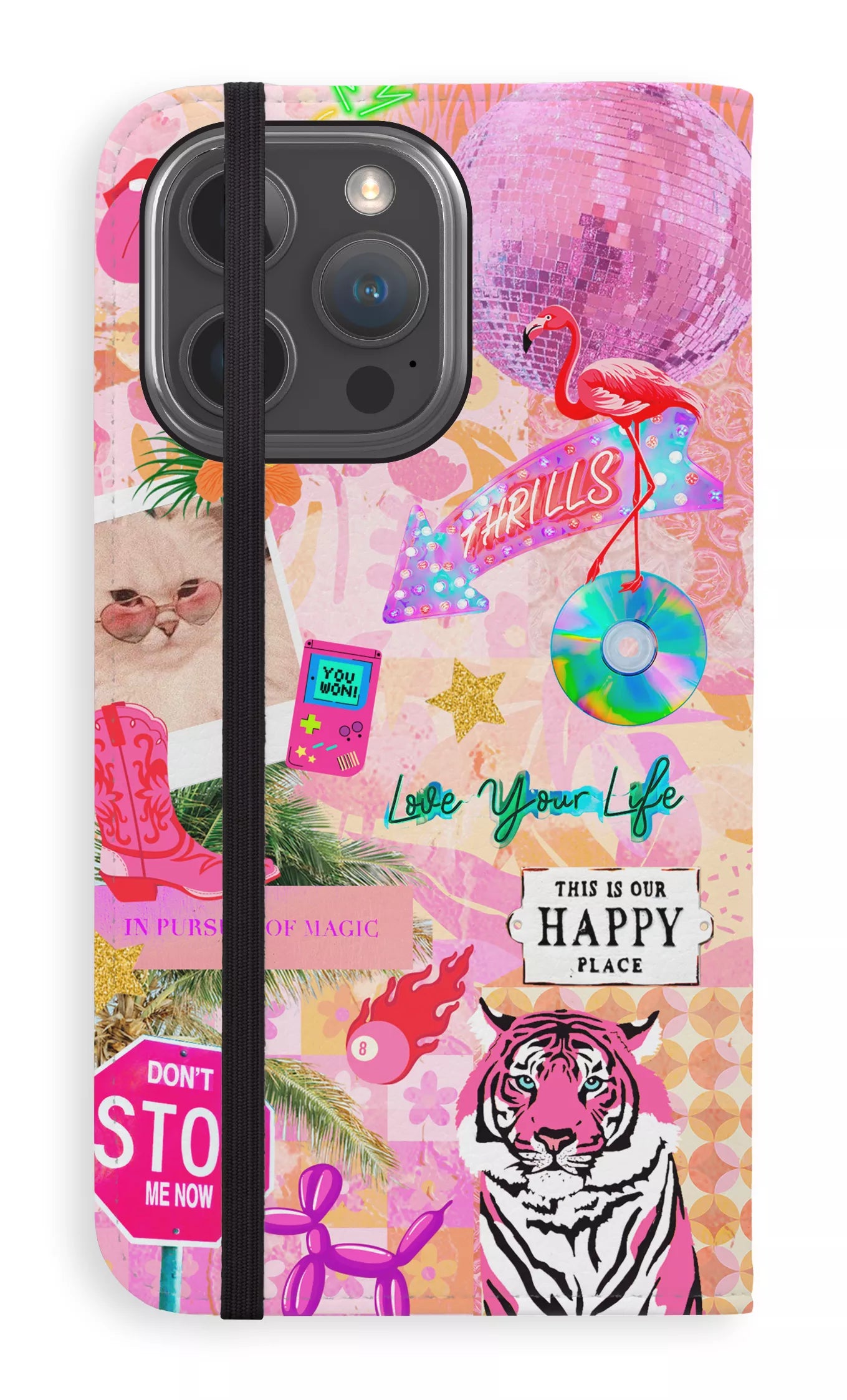 Folio Case iPhone 16 Pro Max Happy Place Folio Case -