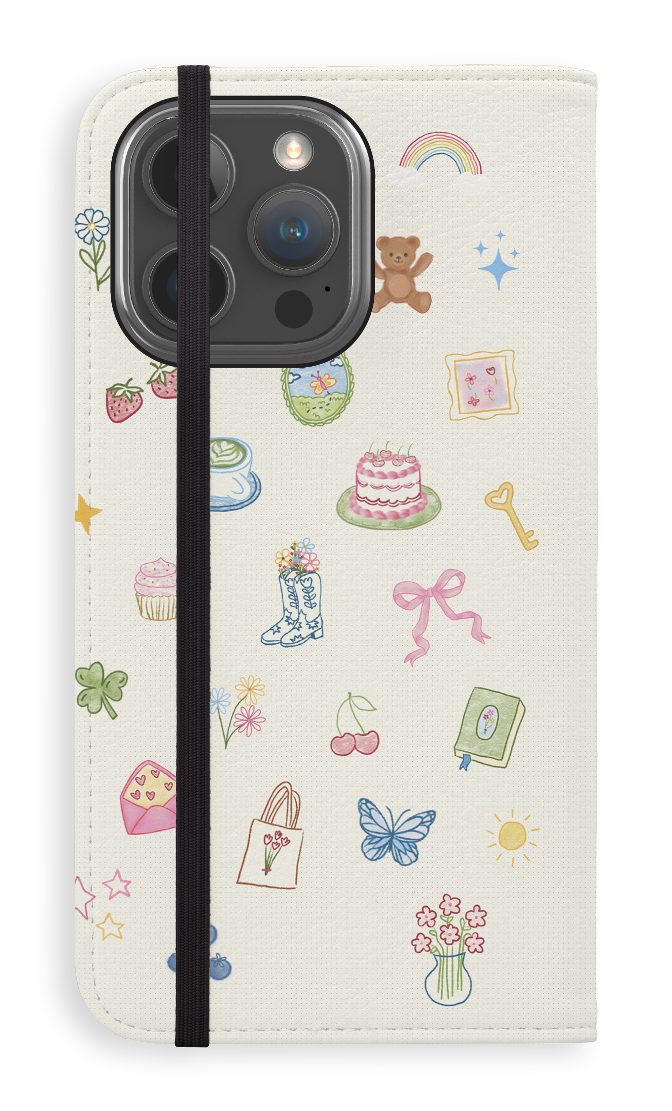 Folio Case iPhone 16 Pro Max Poetry Folio Case -