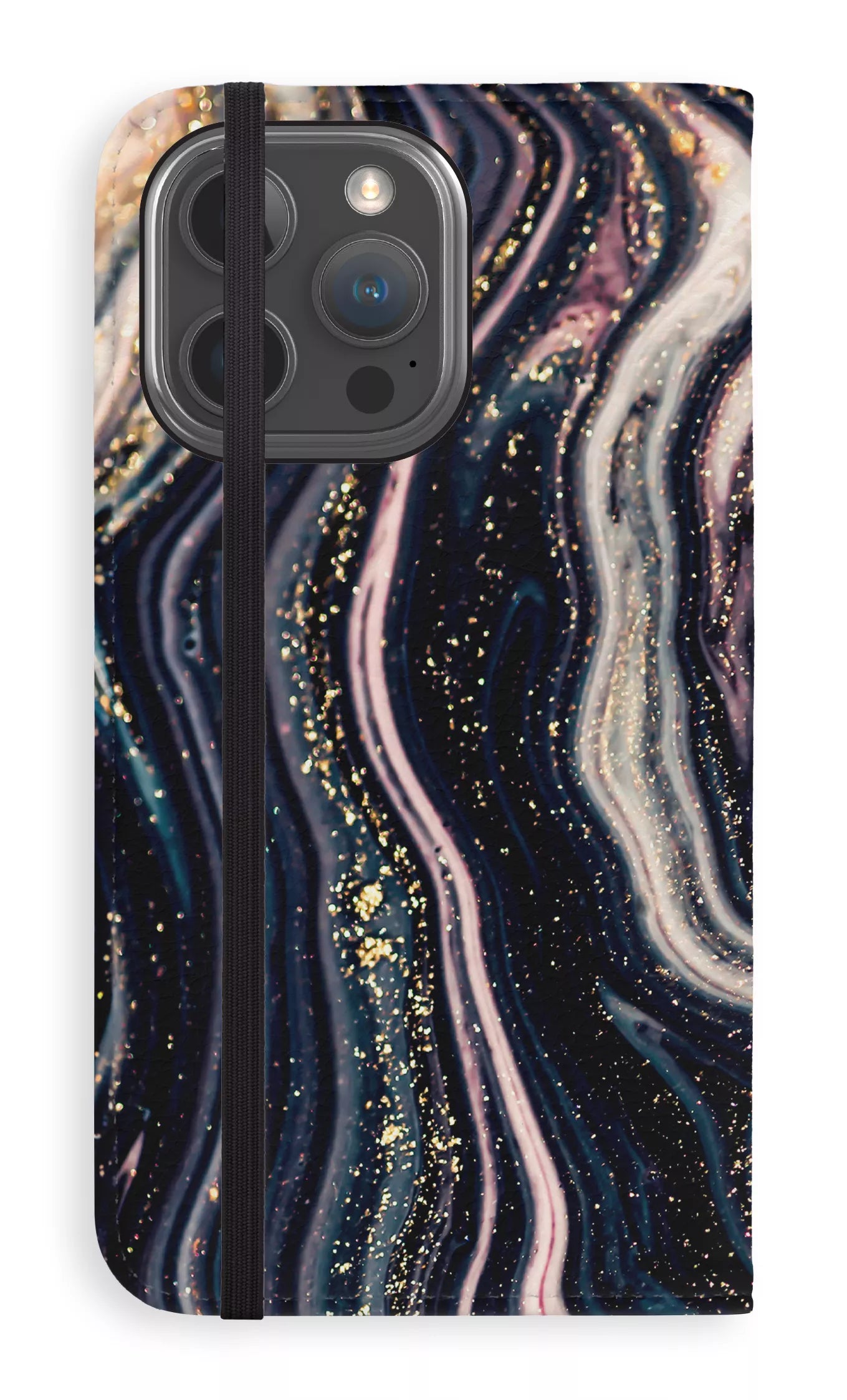 Folio Case iPhone 16 Pro Max Shimmering Secrets Folio Case -