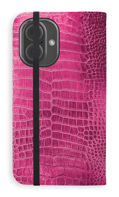 Folio Case iPhone 16 Scales & Scandals Pink Folio Case -