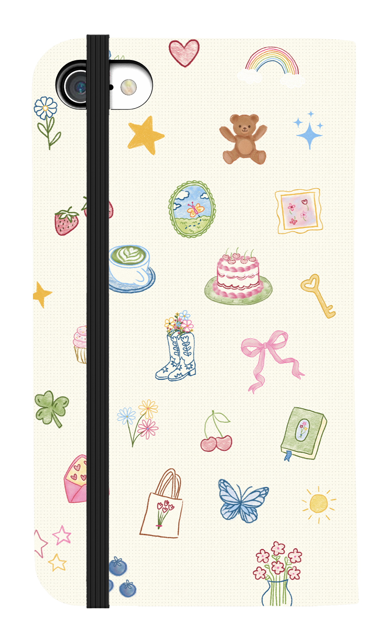 Folio Case iPhone 7 Poetry Folio Case -