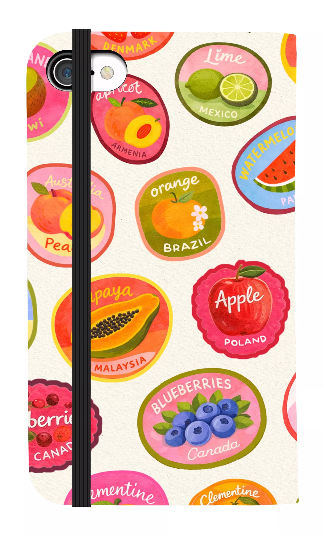 Folio Case iPhone 8 Frutti Folio Case -