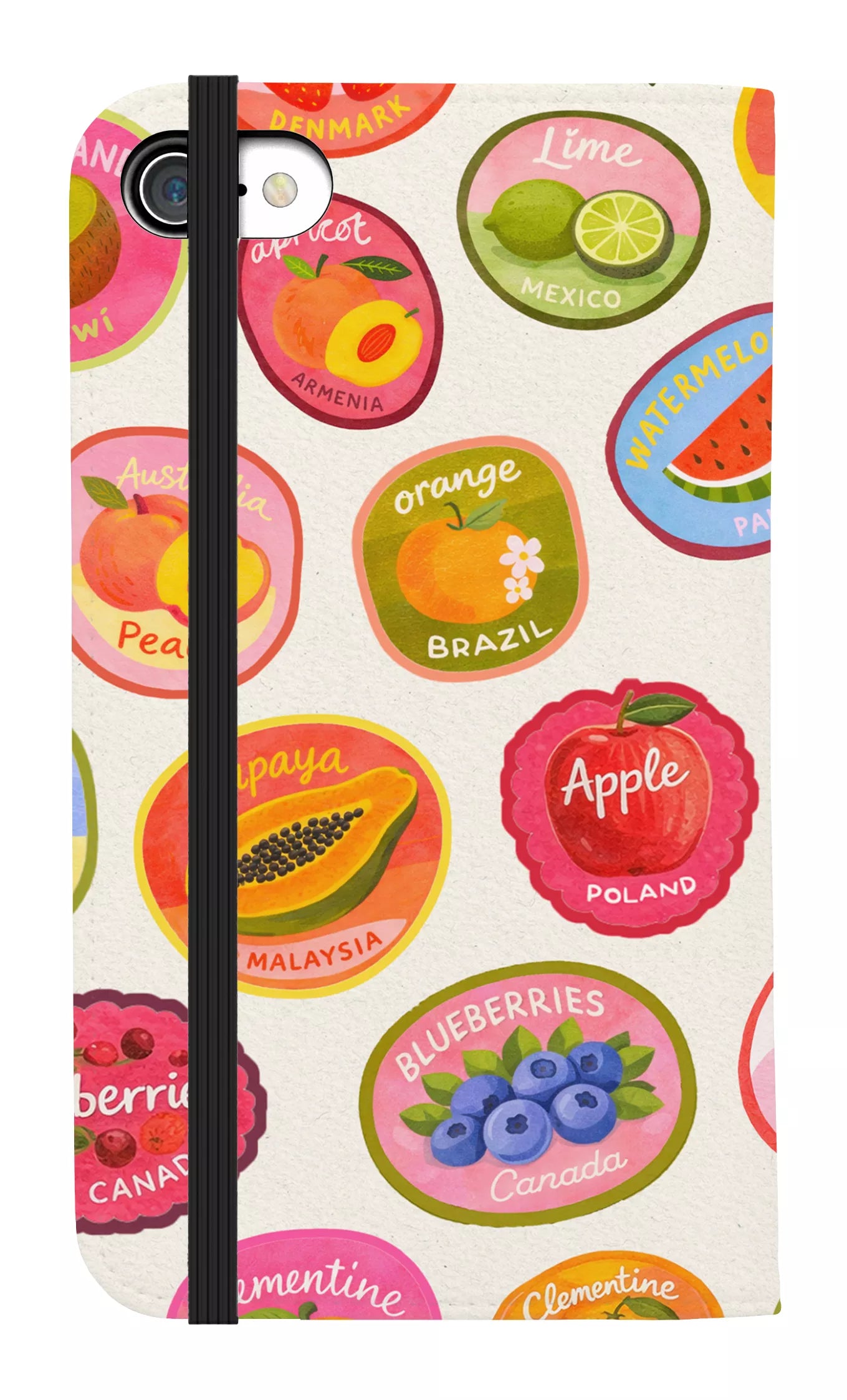 Folio Case iPhone SE Frutti Folio Case -
