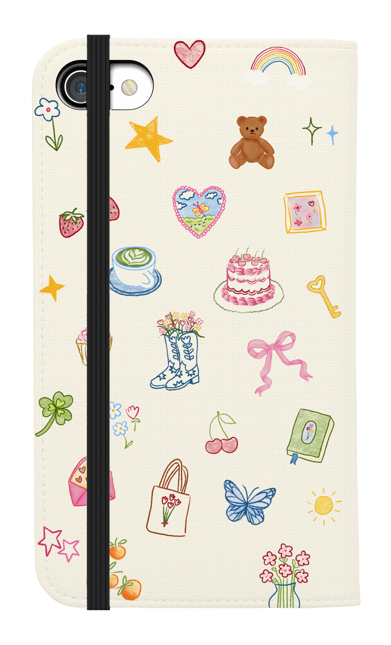 Folio Case iPhone SE Poetry Folio Case -