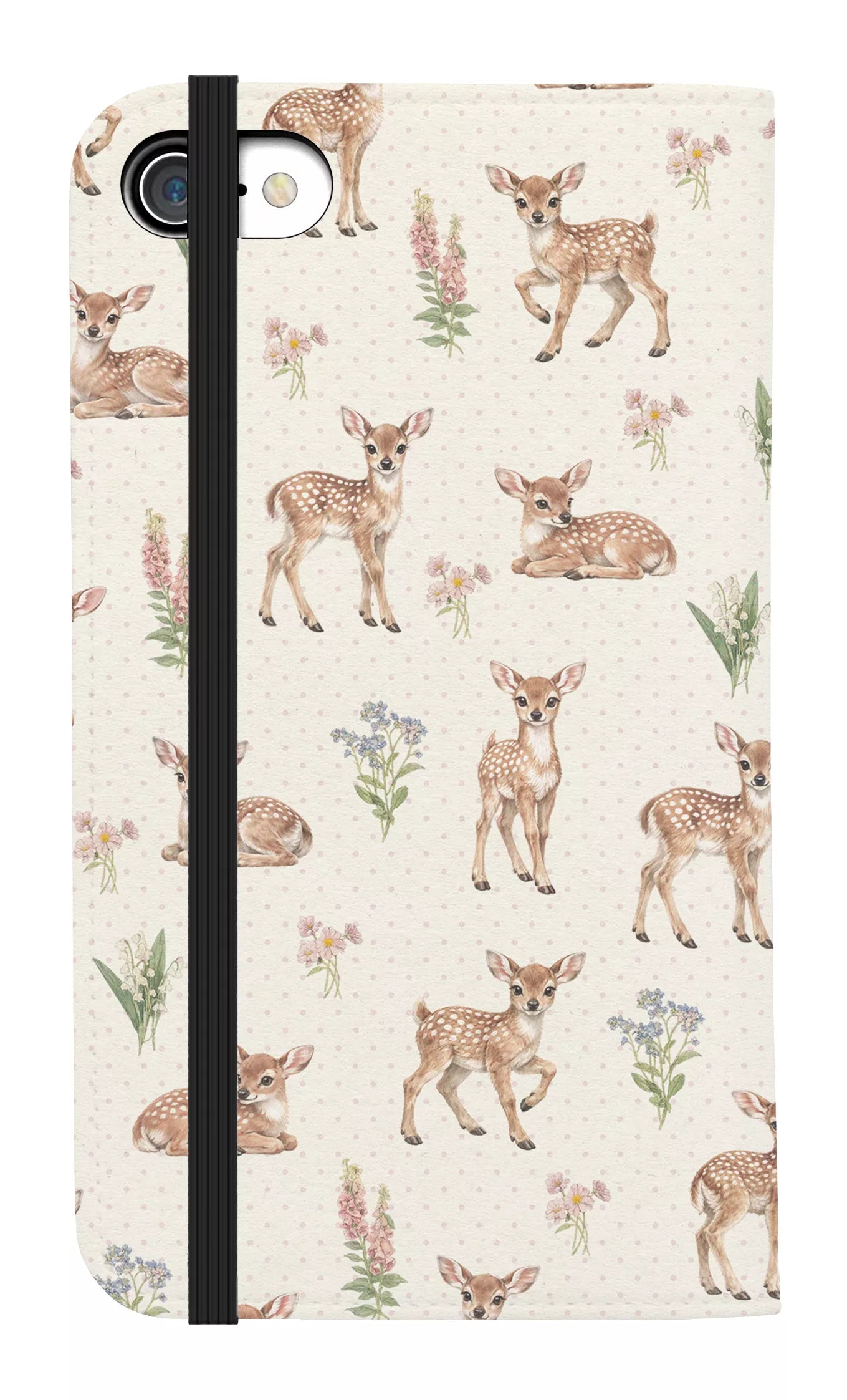 Folio Case iPhone SE Sweet Bambi Folio Case -