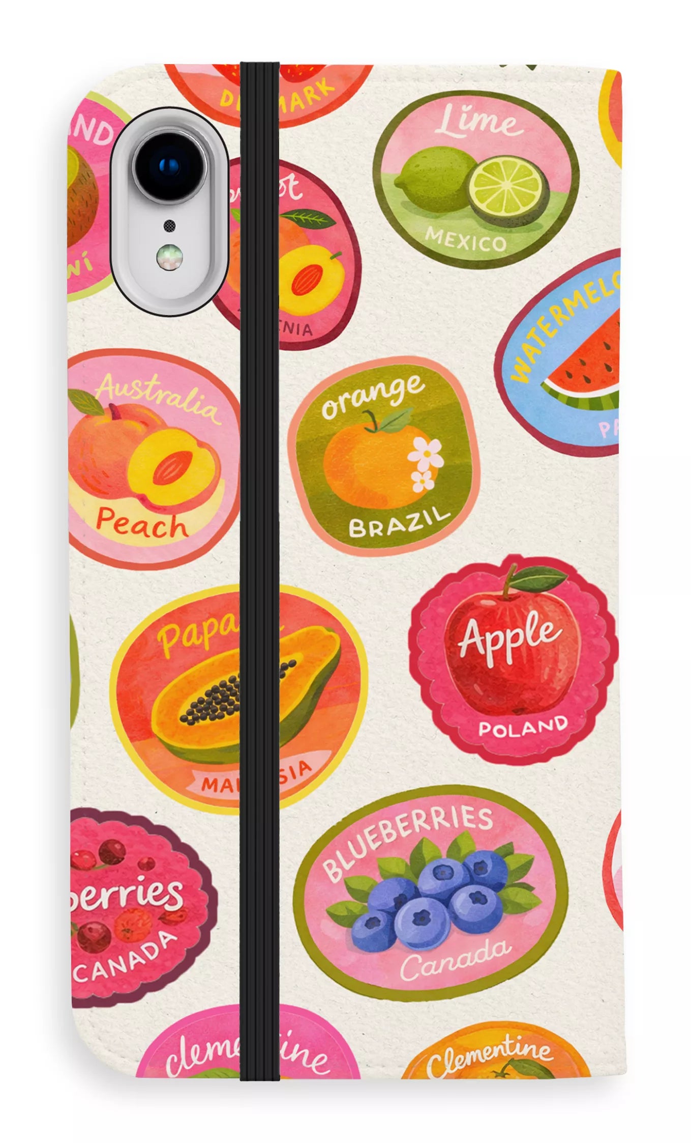 Folio Case iPhone XR Frutti Folio Case -