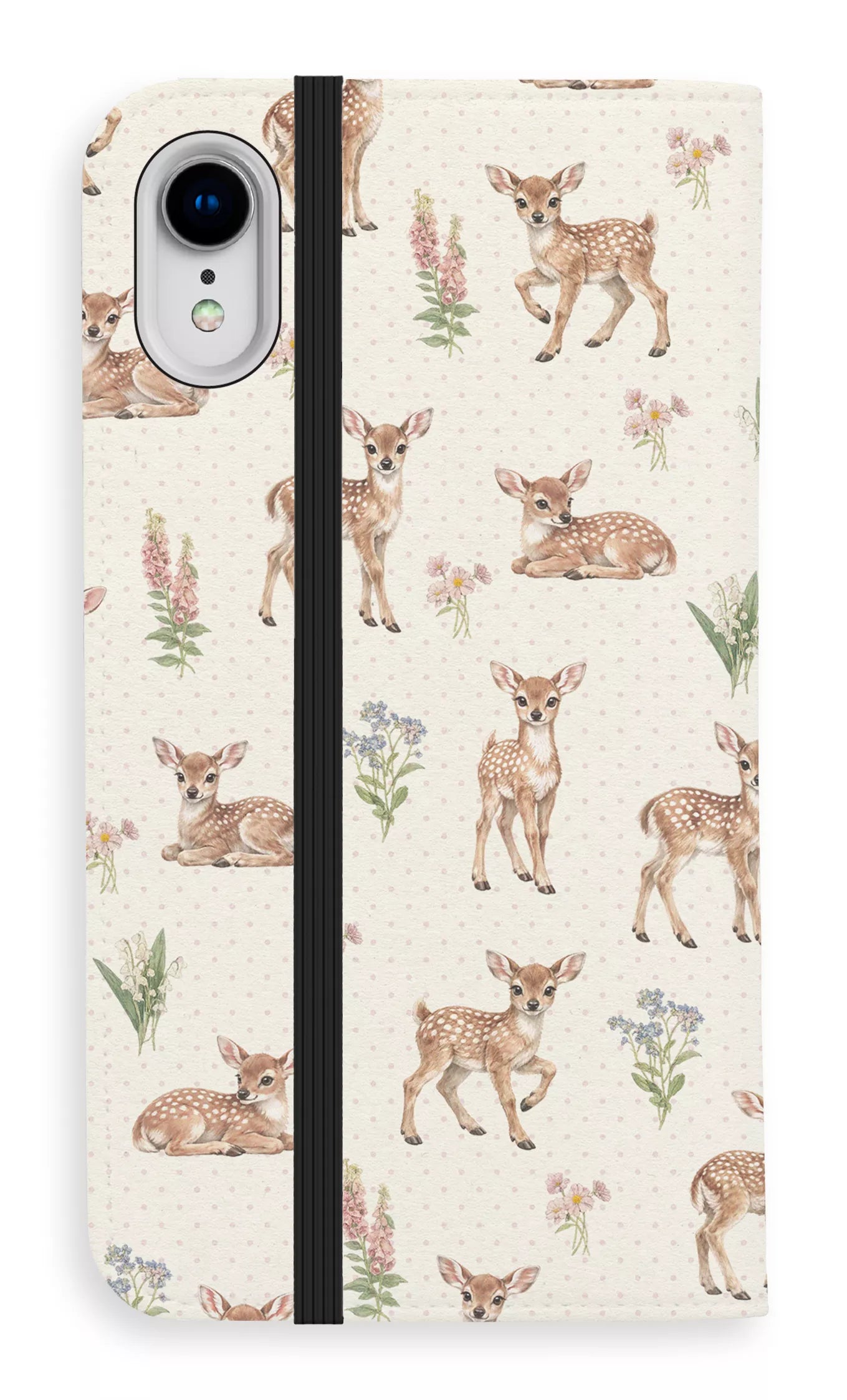 Folio Case iPhone XR Sweet Bambi Folio Case -