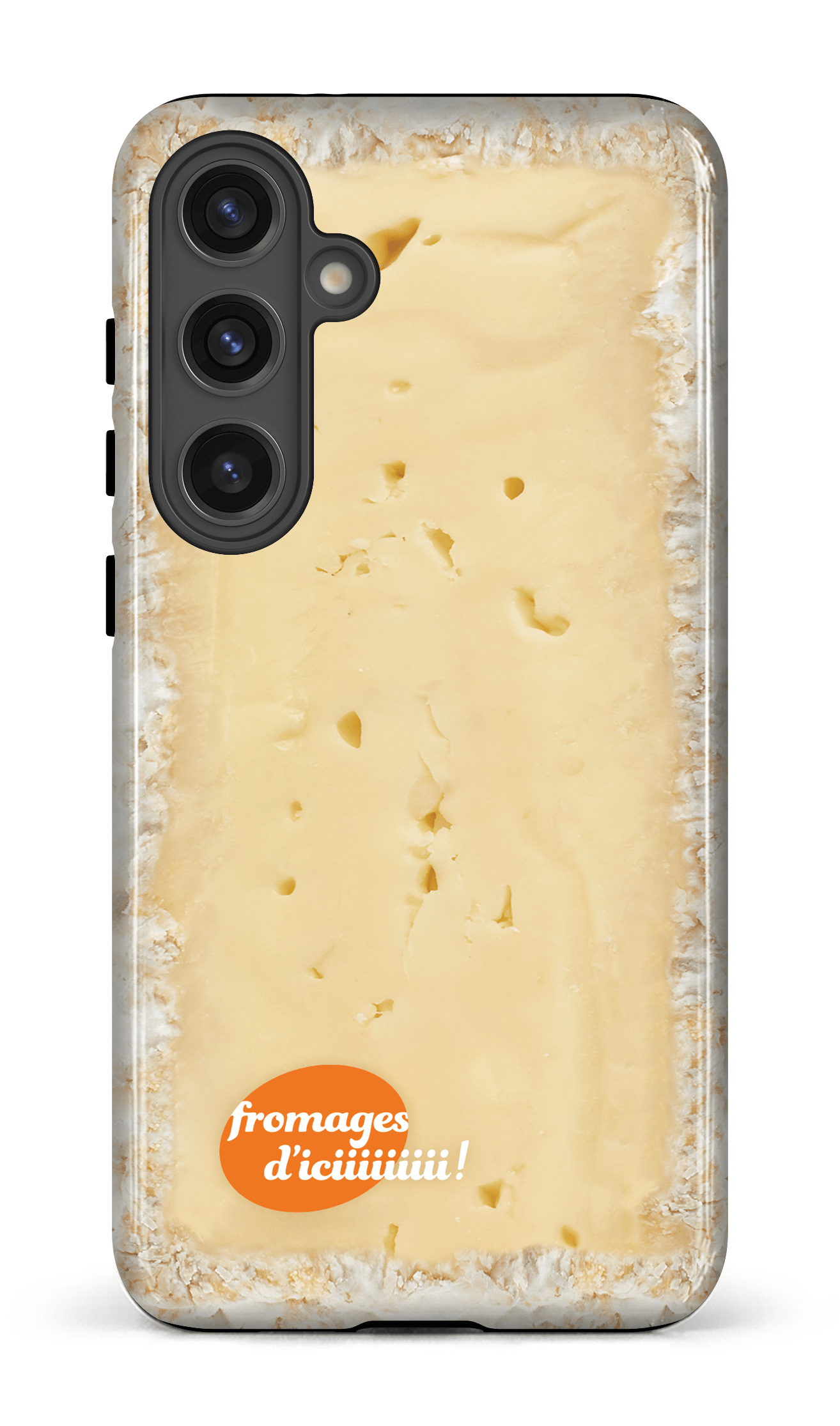 Fromage Brie Logo - Galaxy S24 Plus Tough (Gloss)