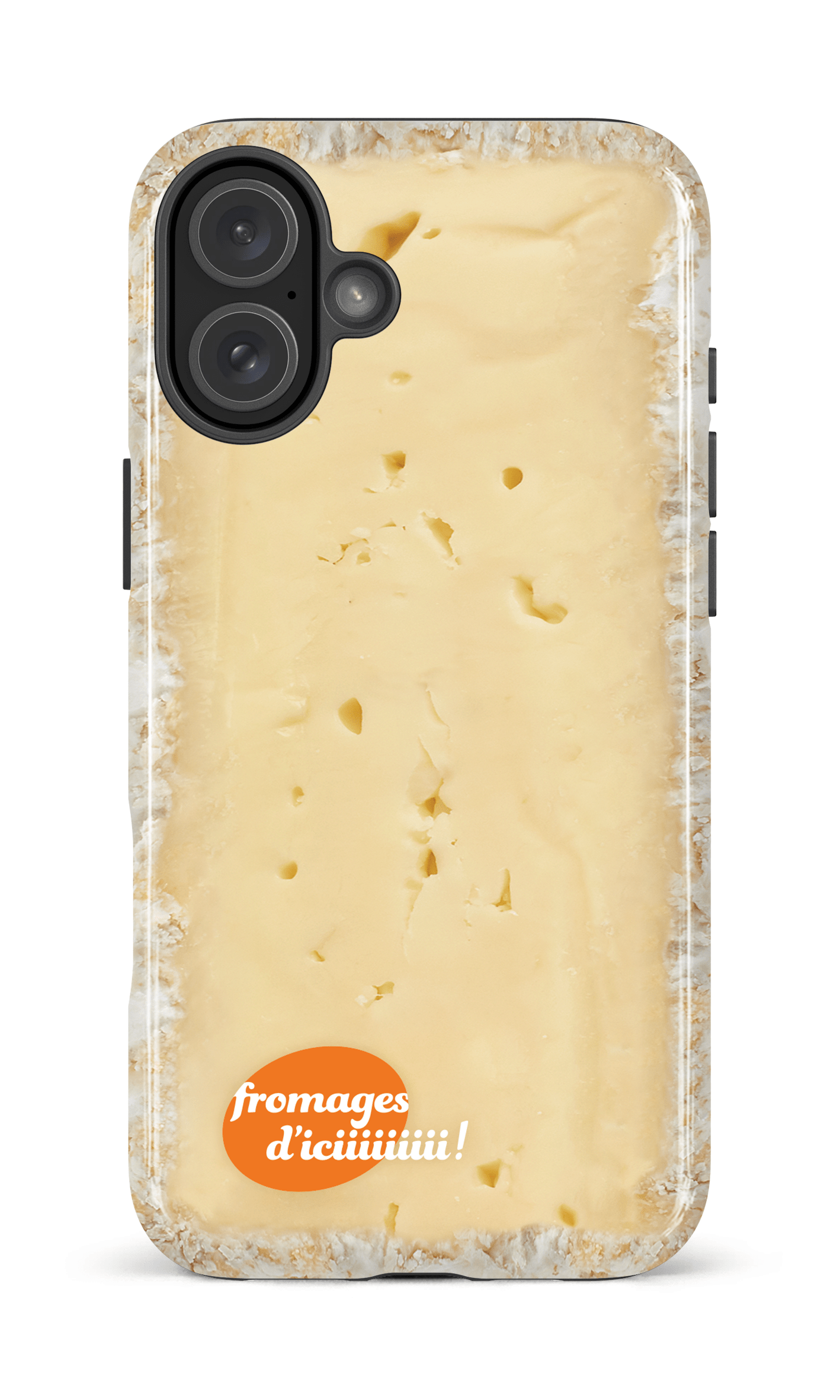 Fromage Brie Logo - iPhone 16 Plus Impact Case