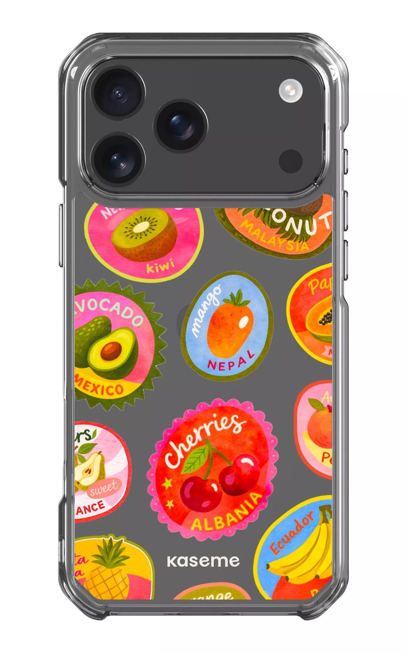  Frutti Clear Case -
