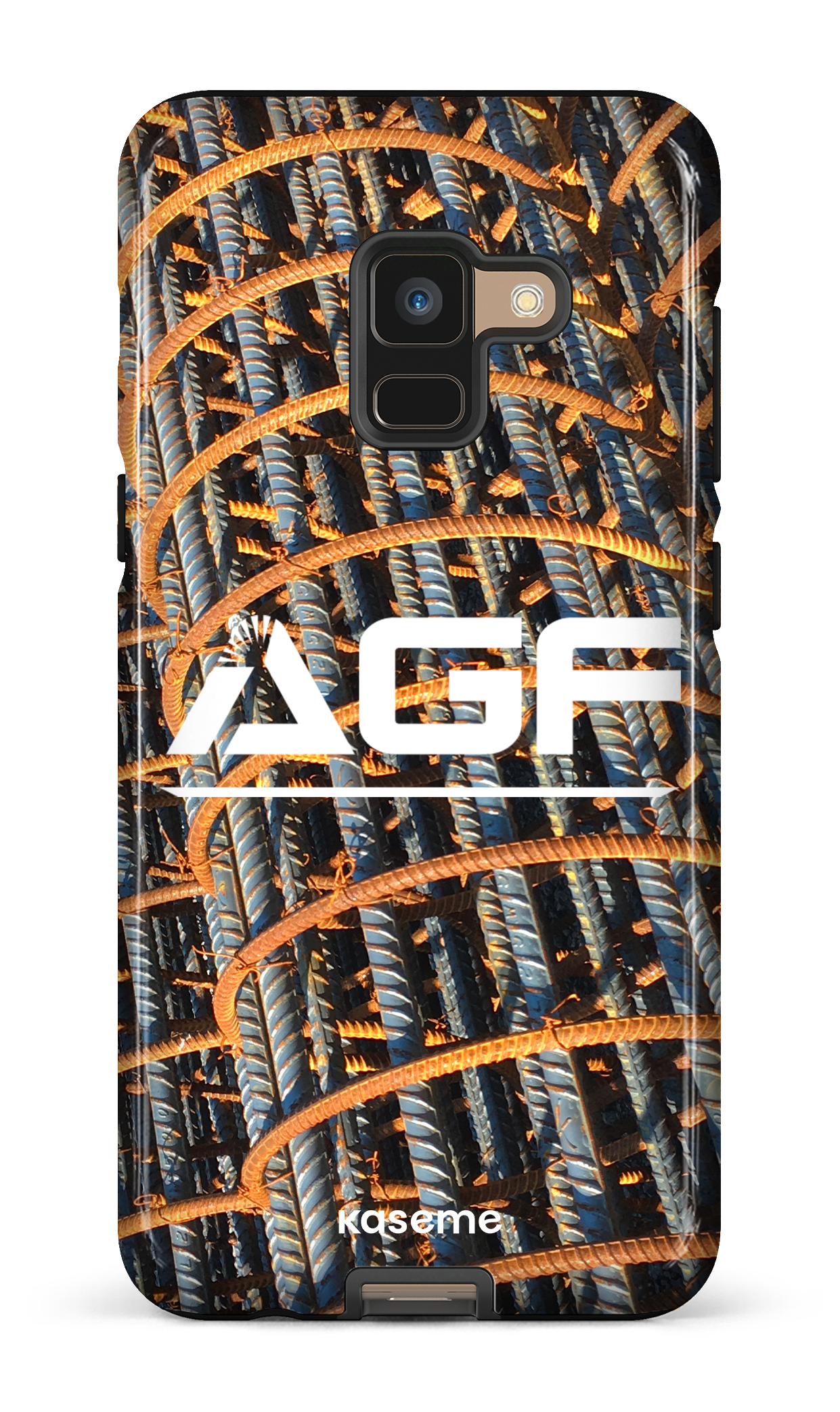 Galaxy A8 Tough AGF Acier -