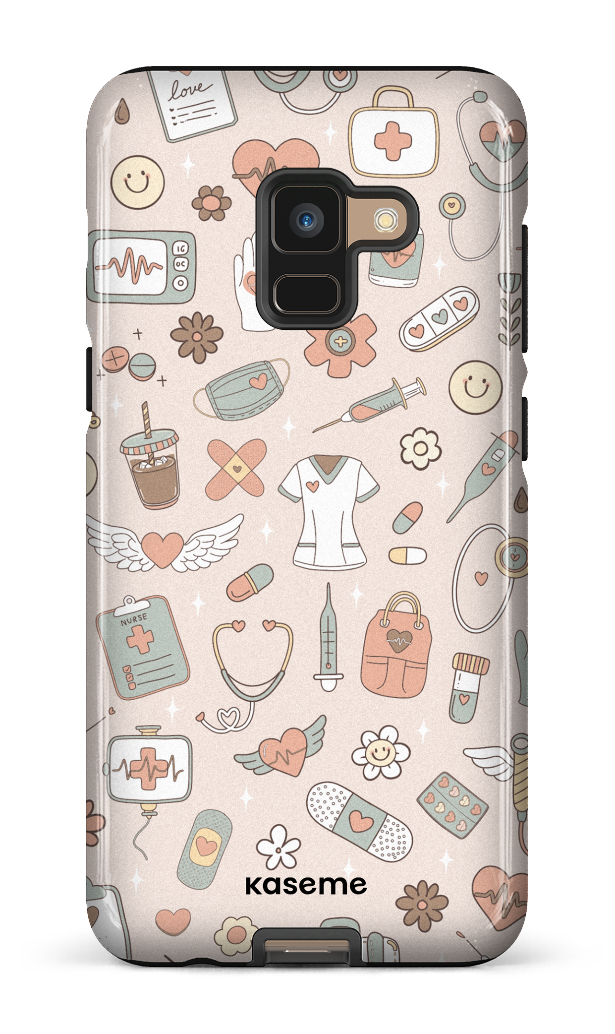 Galaxy A8 Tough Code Beige -