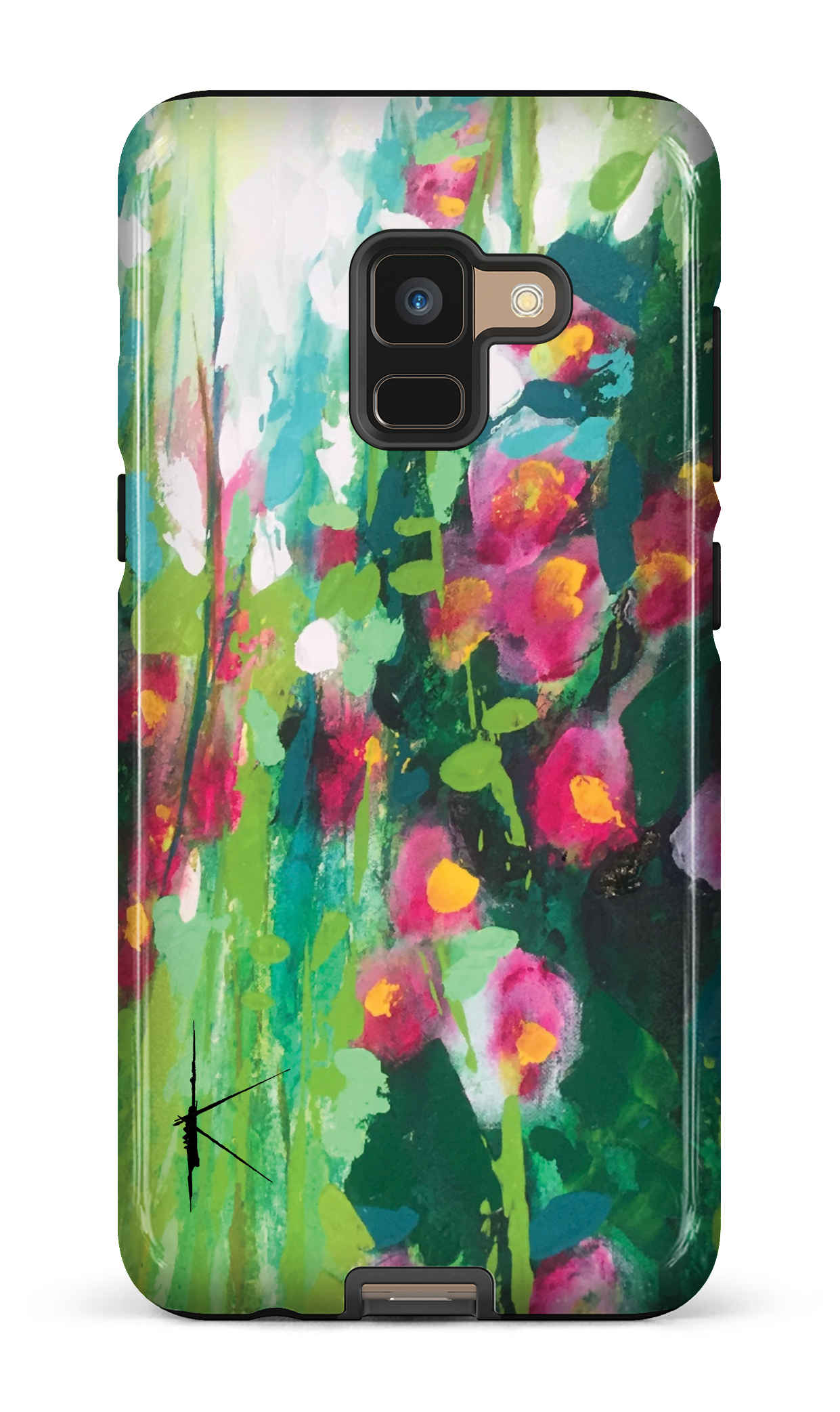 Galaxy A8 Tough La Rose Trémière par Kristine Girard -