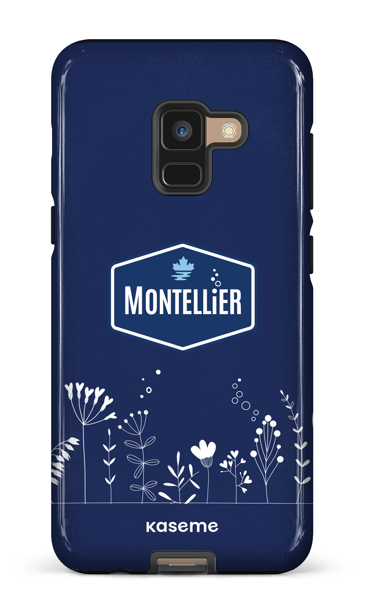 Galaxy A8 Tough Montellier Fleurs -