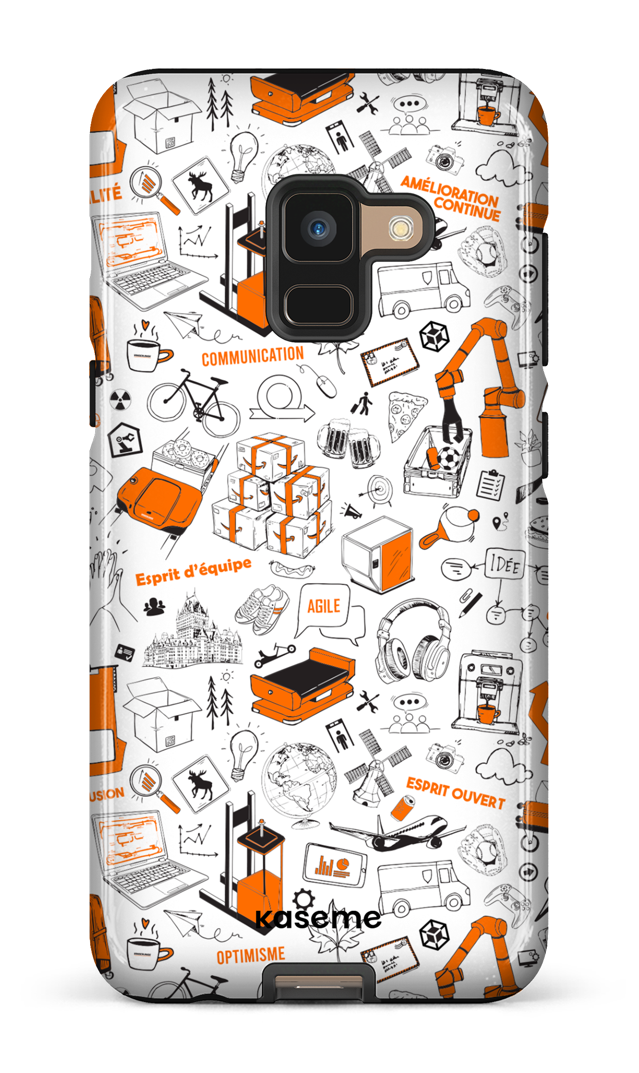 Galaxy A8 Tough Murale Vanderlande -