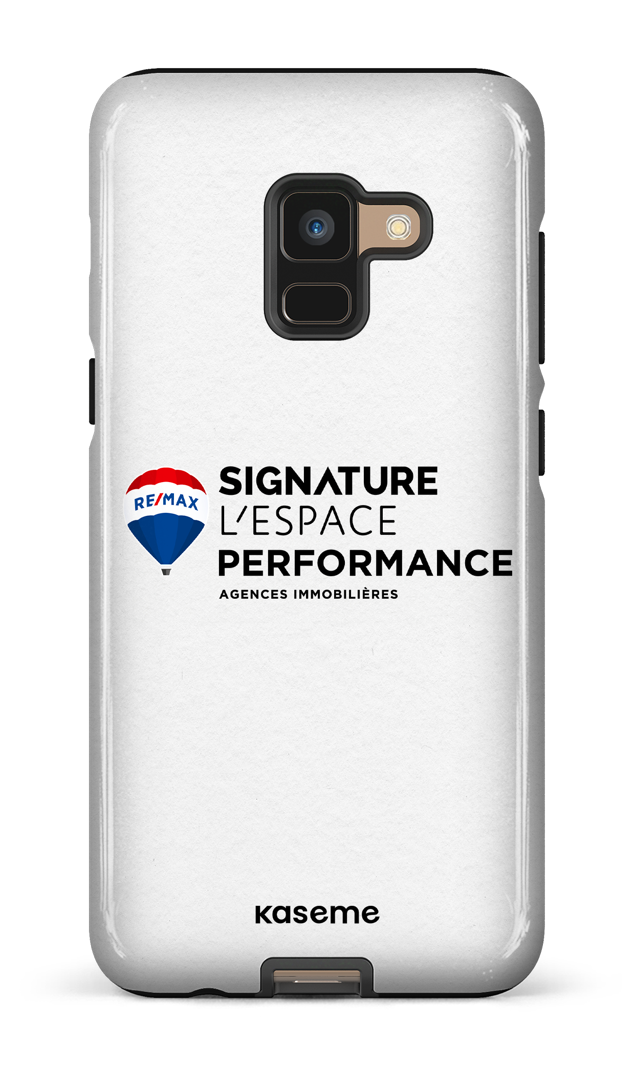 Galaxy A8 Tough Remax Signature L'Espace & Performance Blanc -