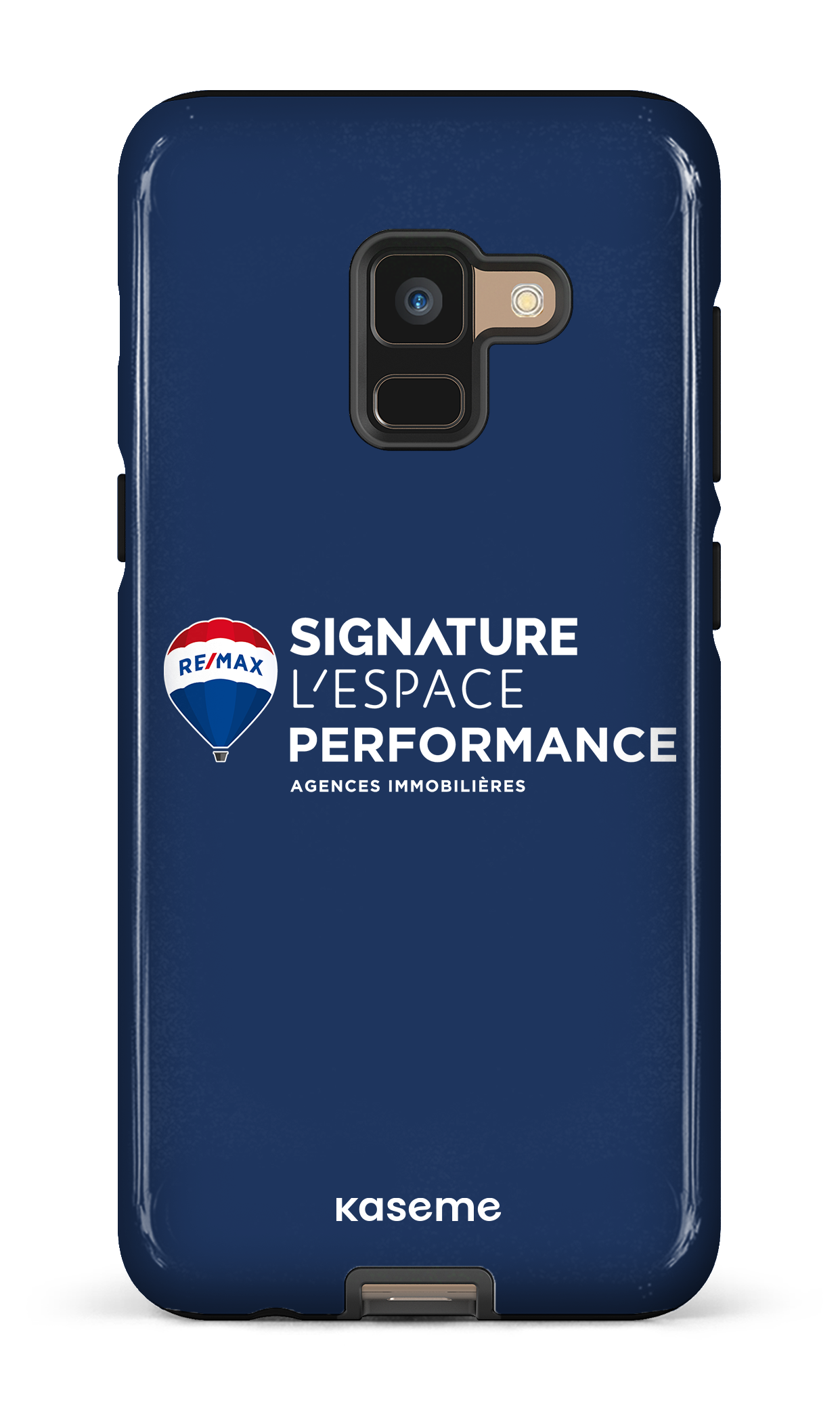 Galaxy A8 Tough Remax Signature L'Espace & Performance Bleu -