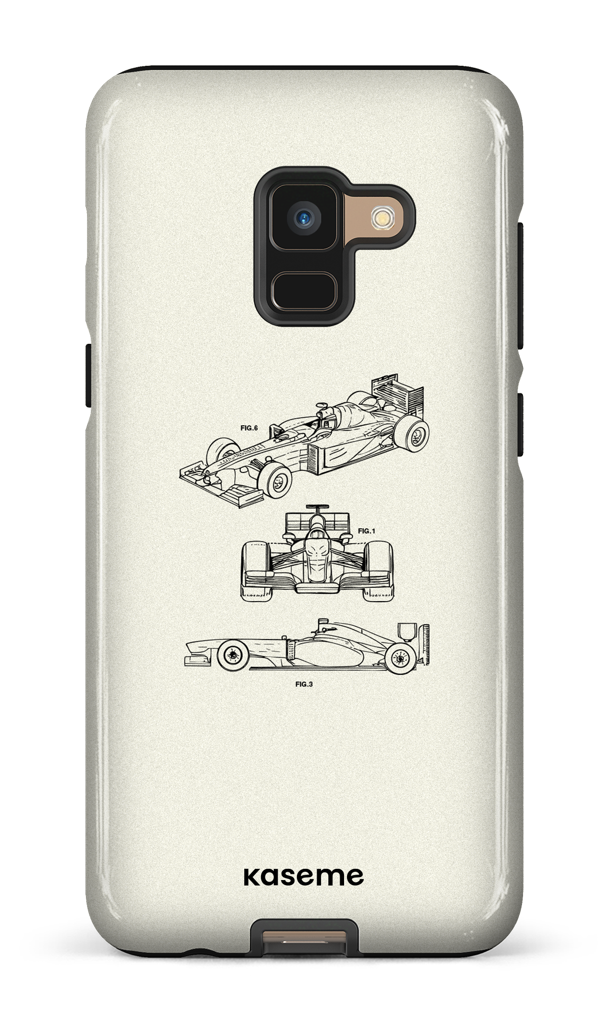 Galaxy A8 Tough Sport Car White -