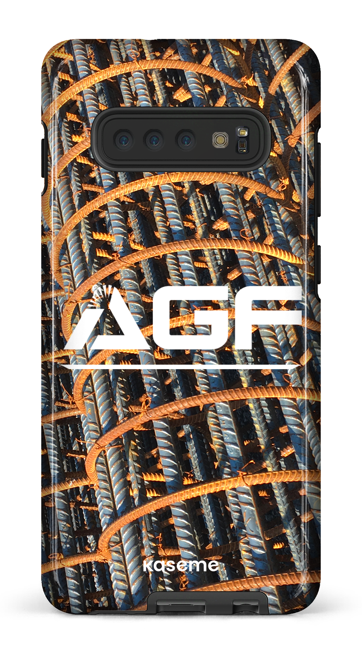 Galaxy S10 Plus Tough AGF Acier -