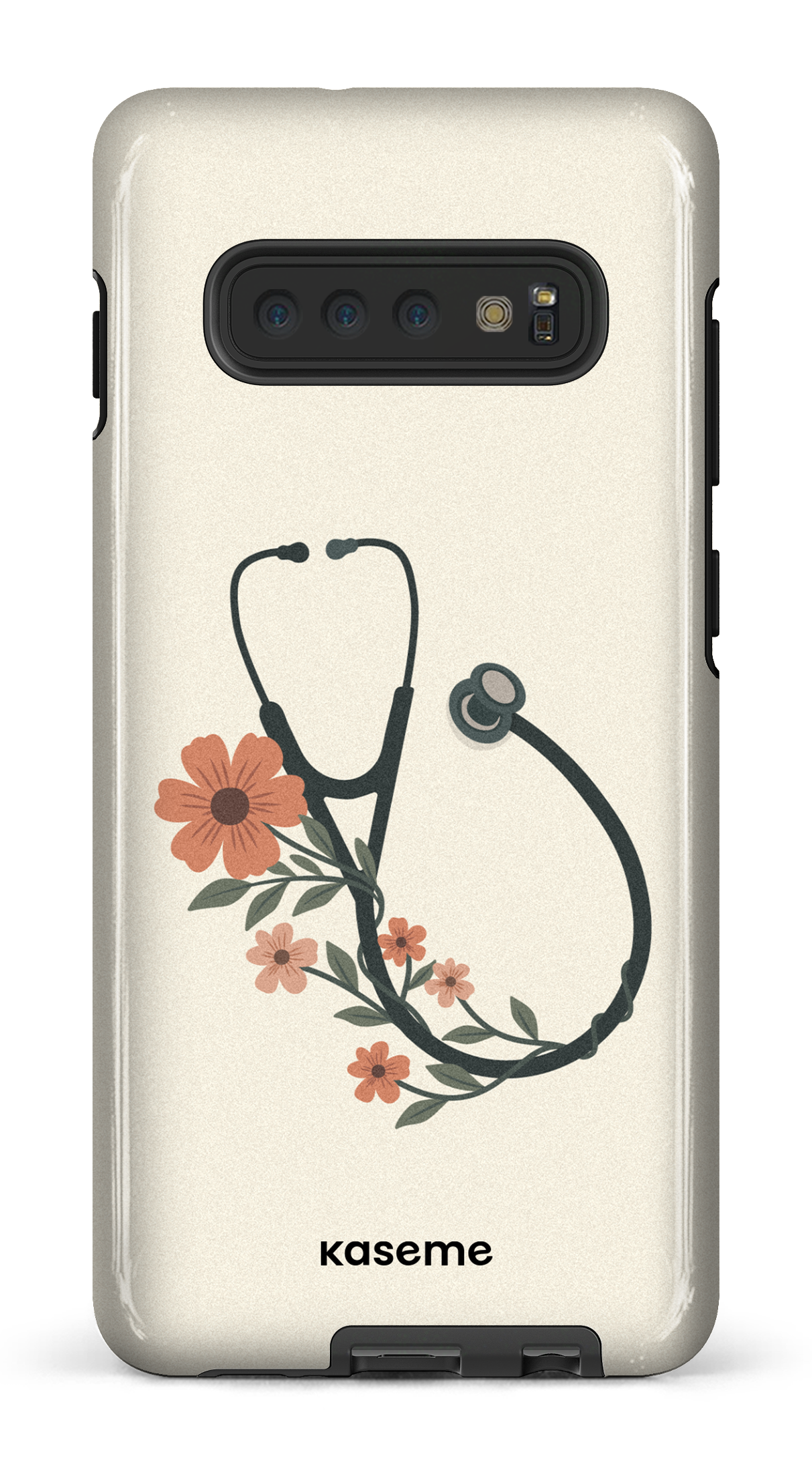 Galaxy S10 Plus Tough Blossom Beat Beige -