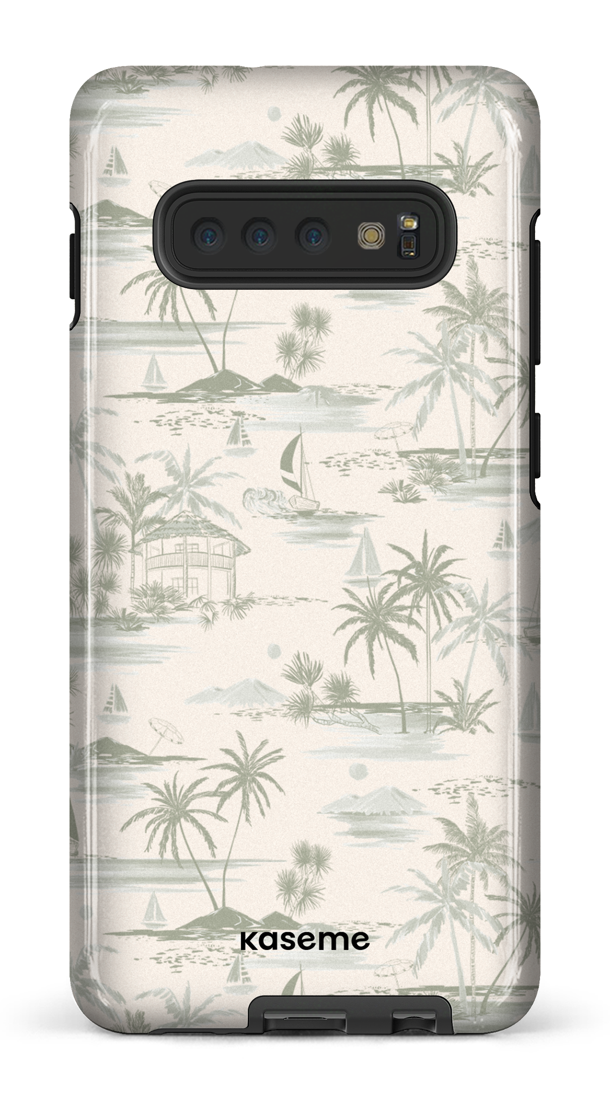 Galaxy S10 Plus Tough Cabana Green -