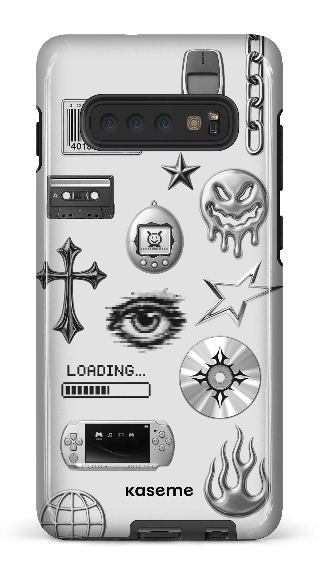 Galaxy S10 Plus Tough Chrome -