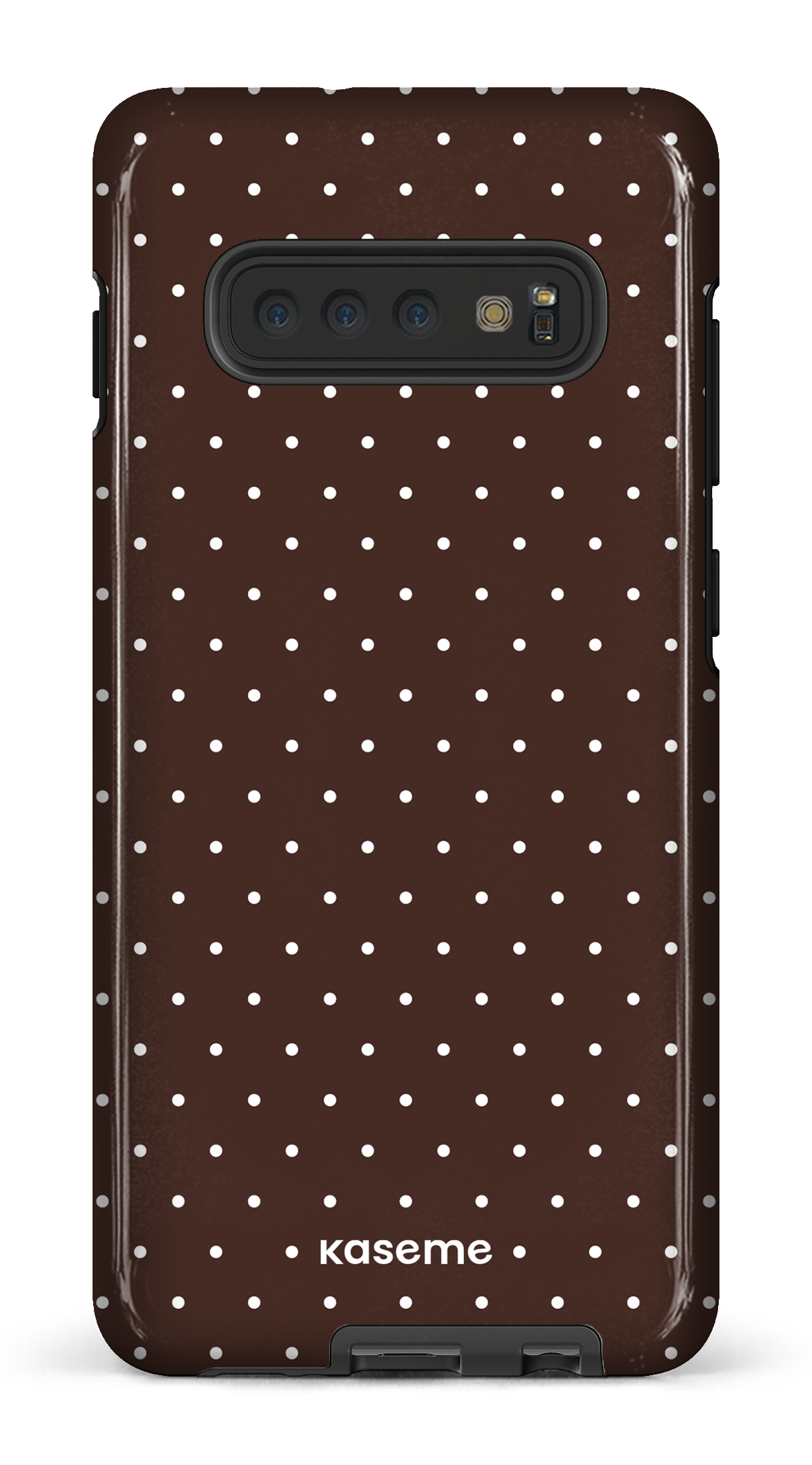 Galaxy S10 Plus Tough Ditsy Brown -