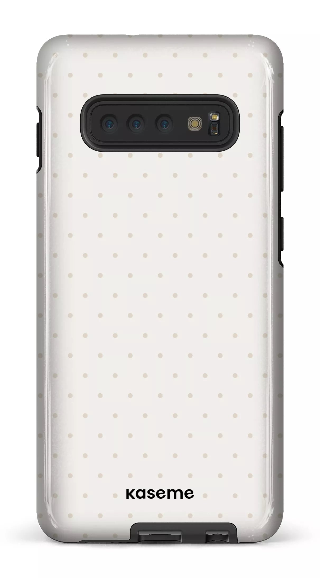 Galaxy S10 Plus Tough Ditsy White -
