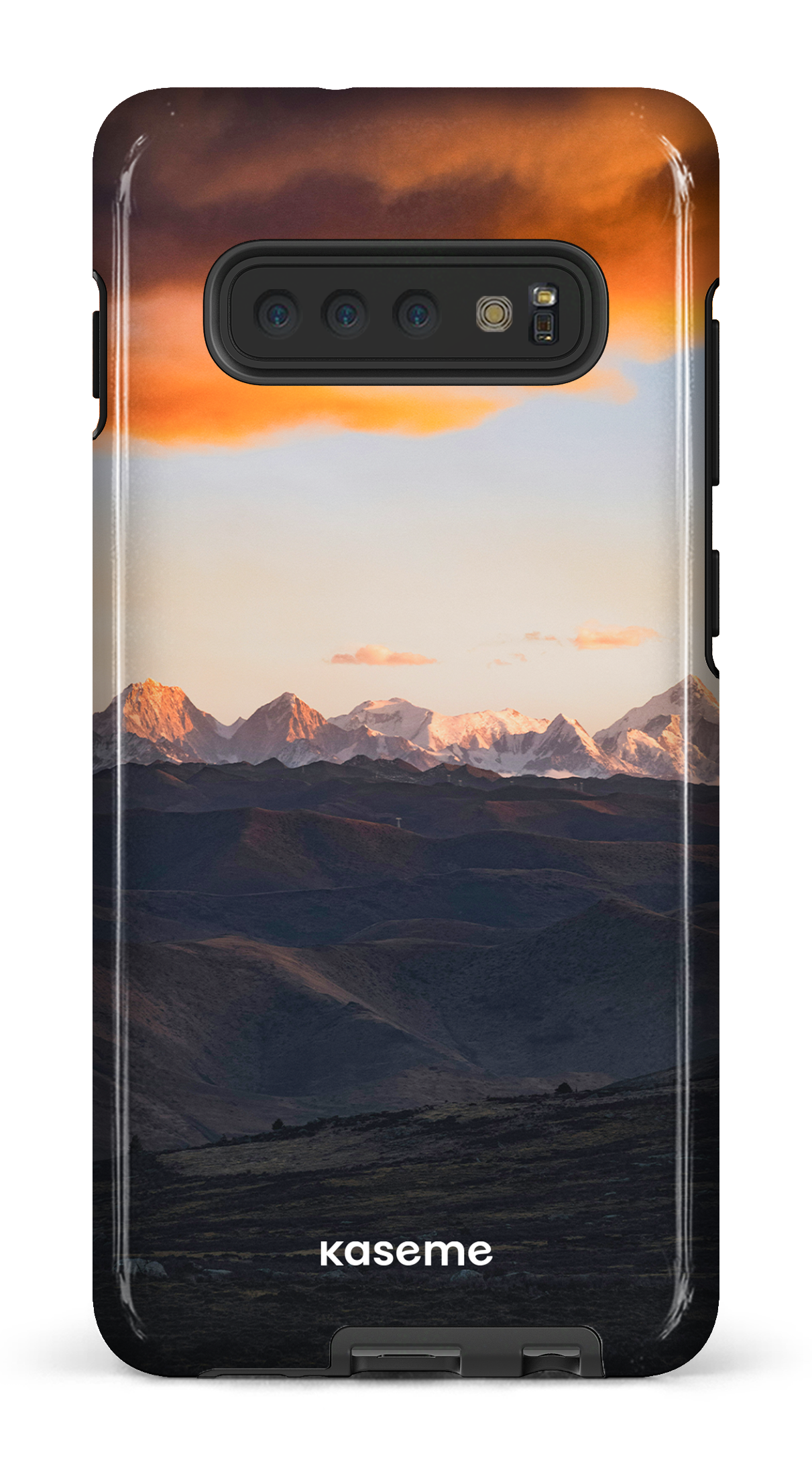 Galaxy S10 Plus Tough Golden Peaks -