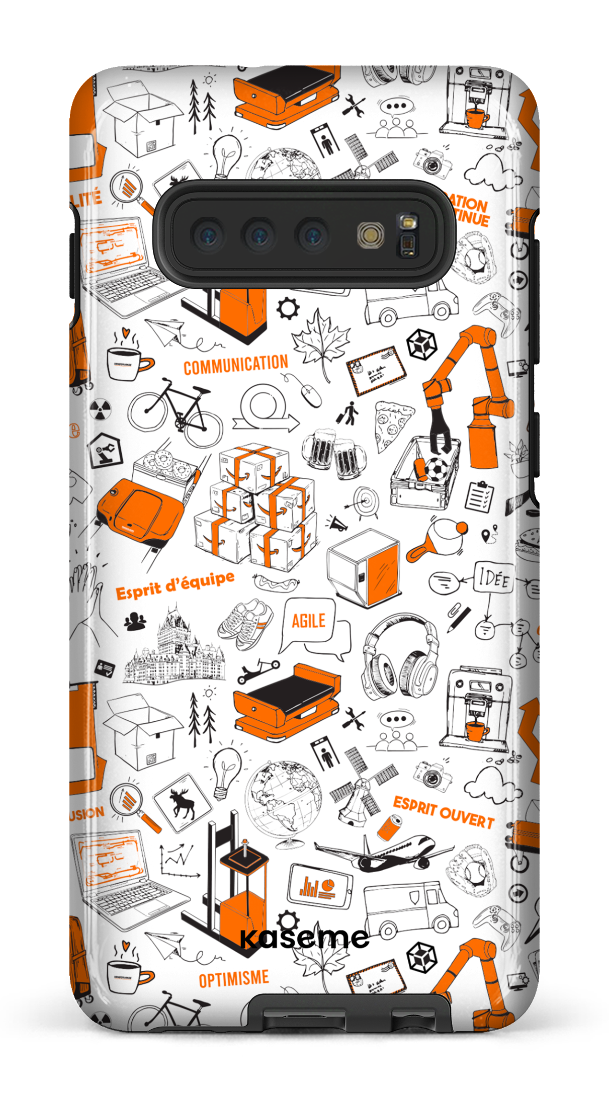 Galaxy S10 Plus Tough Murale Vanderlande -