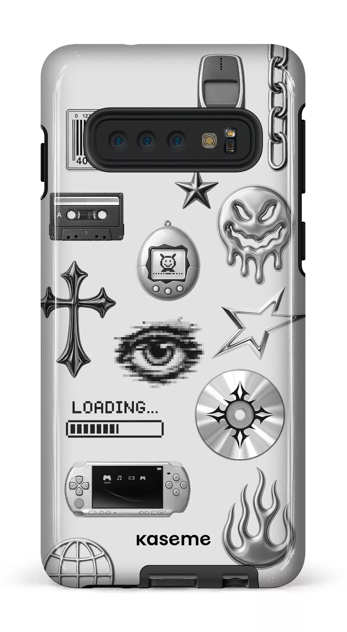 Galaxy S10 Tough Chrome -