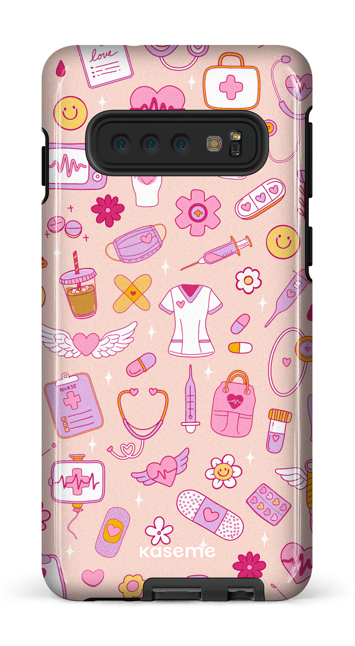 Galaxy S10 Tough Code Pink -