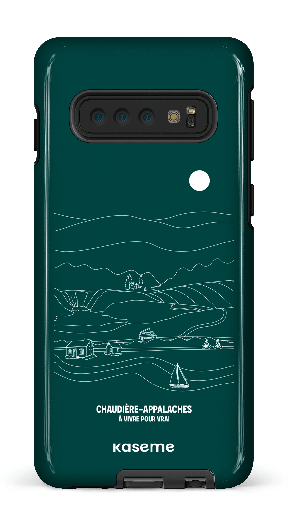 Galaxy S10 Tough Paysage Line Art par TCA -