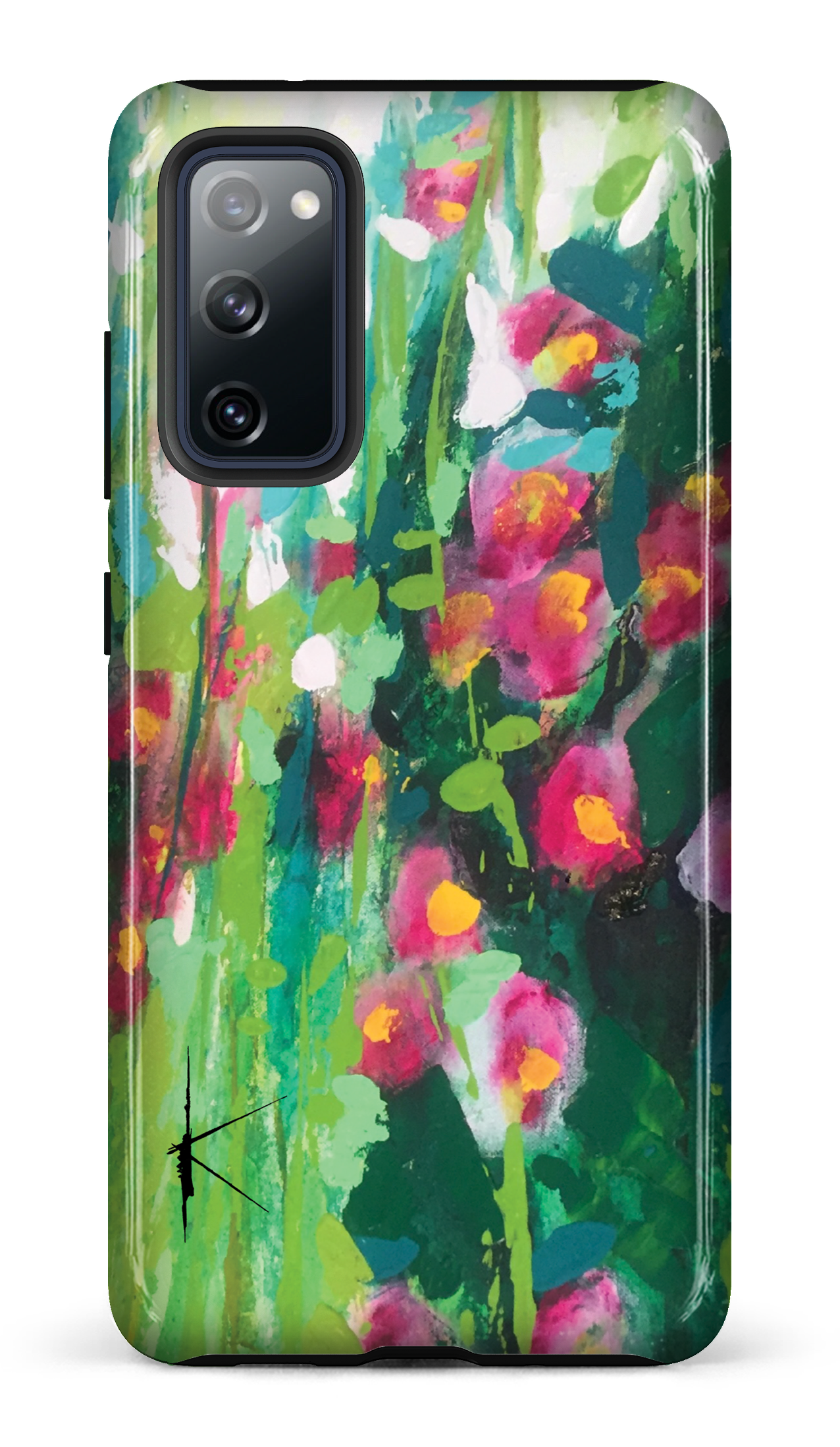 Galaxy S20 FE Tough La Rose Trémière par Kristine Girard -