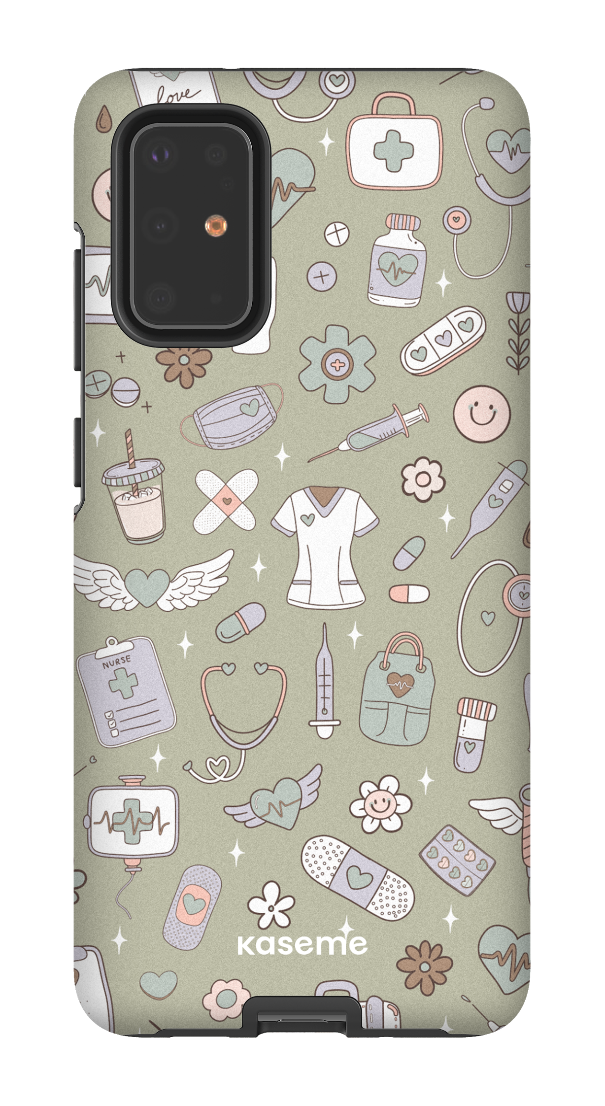Galaxy S20 Plus Tough Code Green -