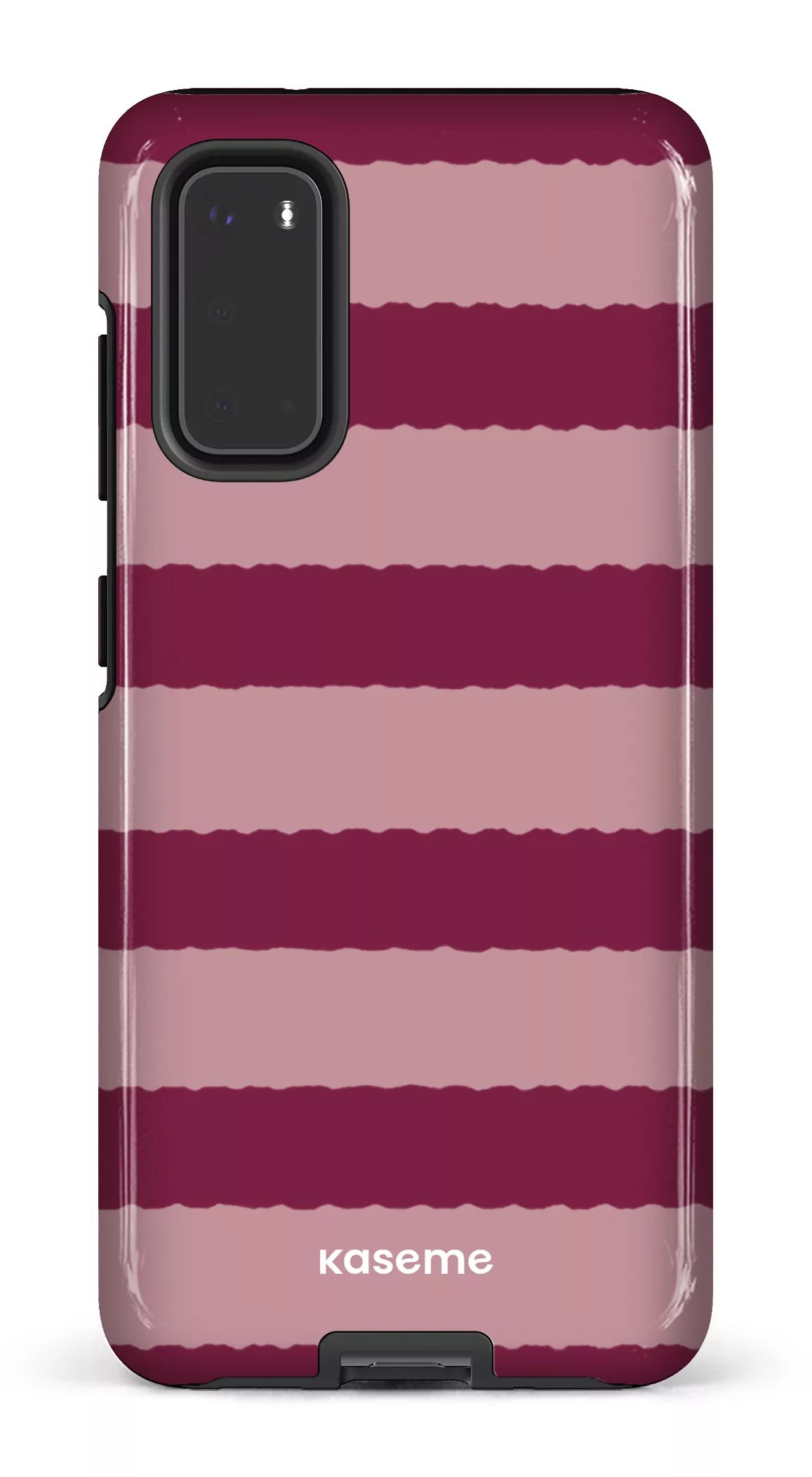 Galaxy S20 Tough Aligned Burgundy -