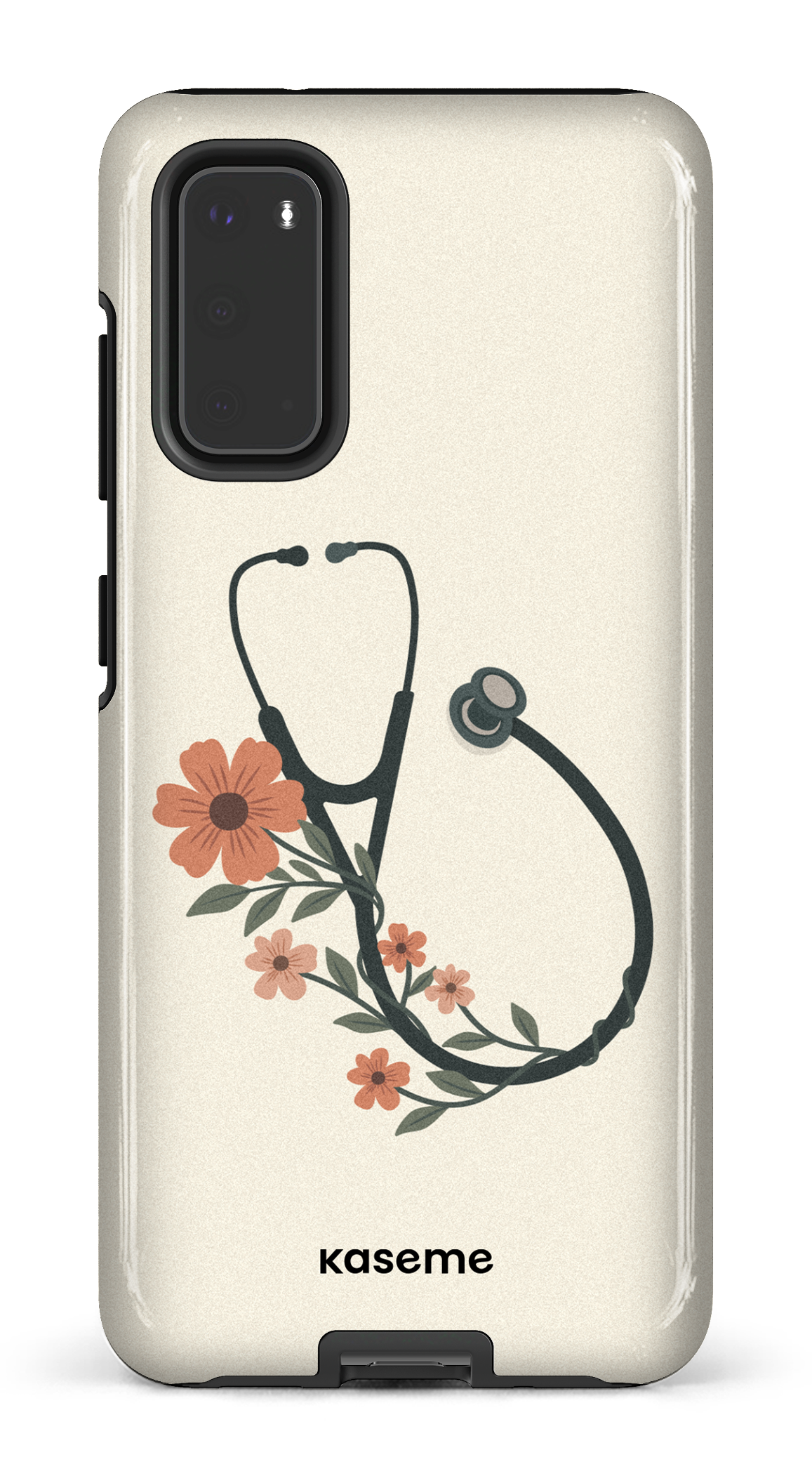 Galaxy S20 Tough Blossom Beat Beige -
