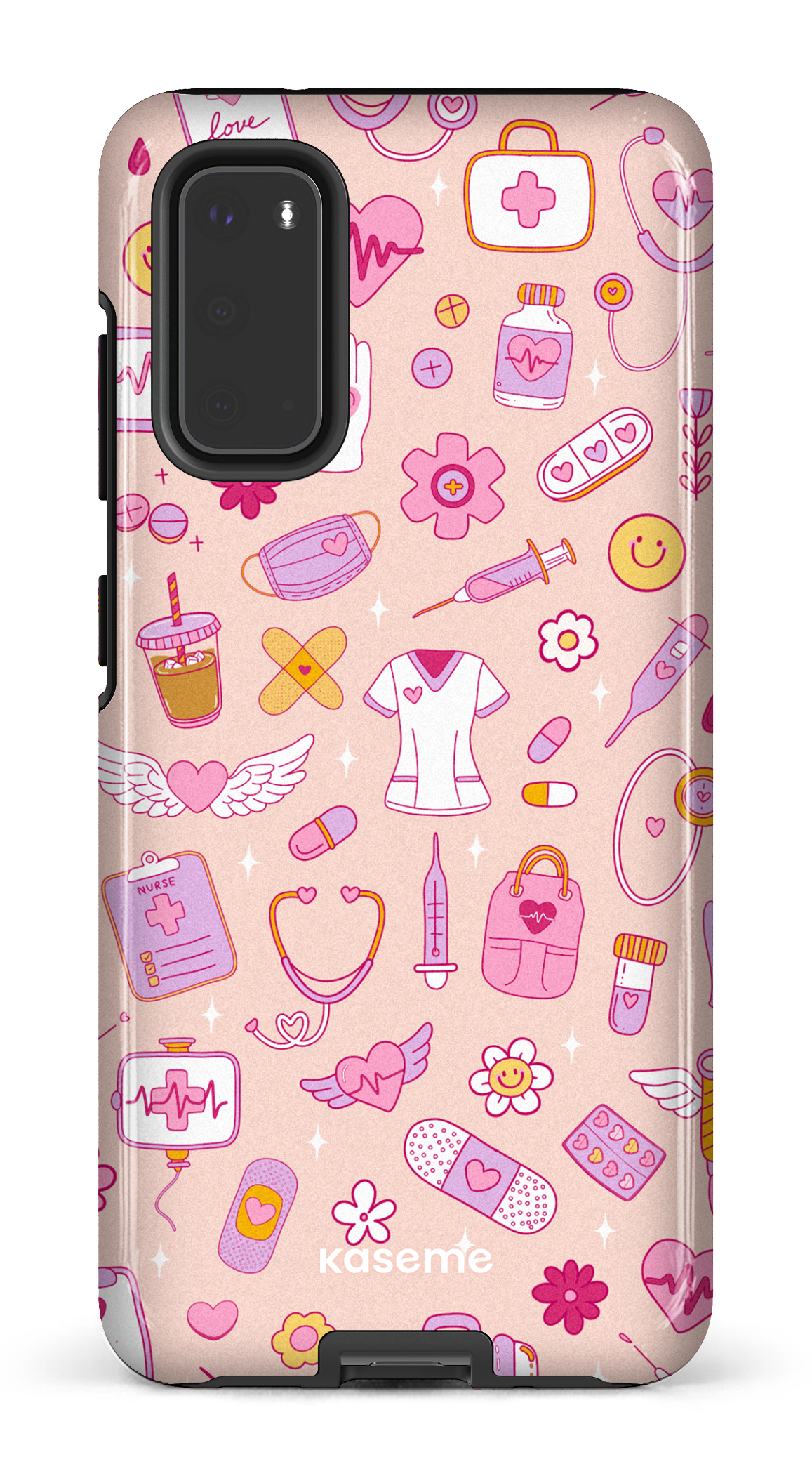 Galaxy S20 Tough Code Pink -