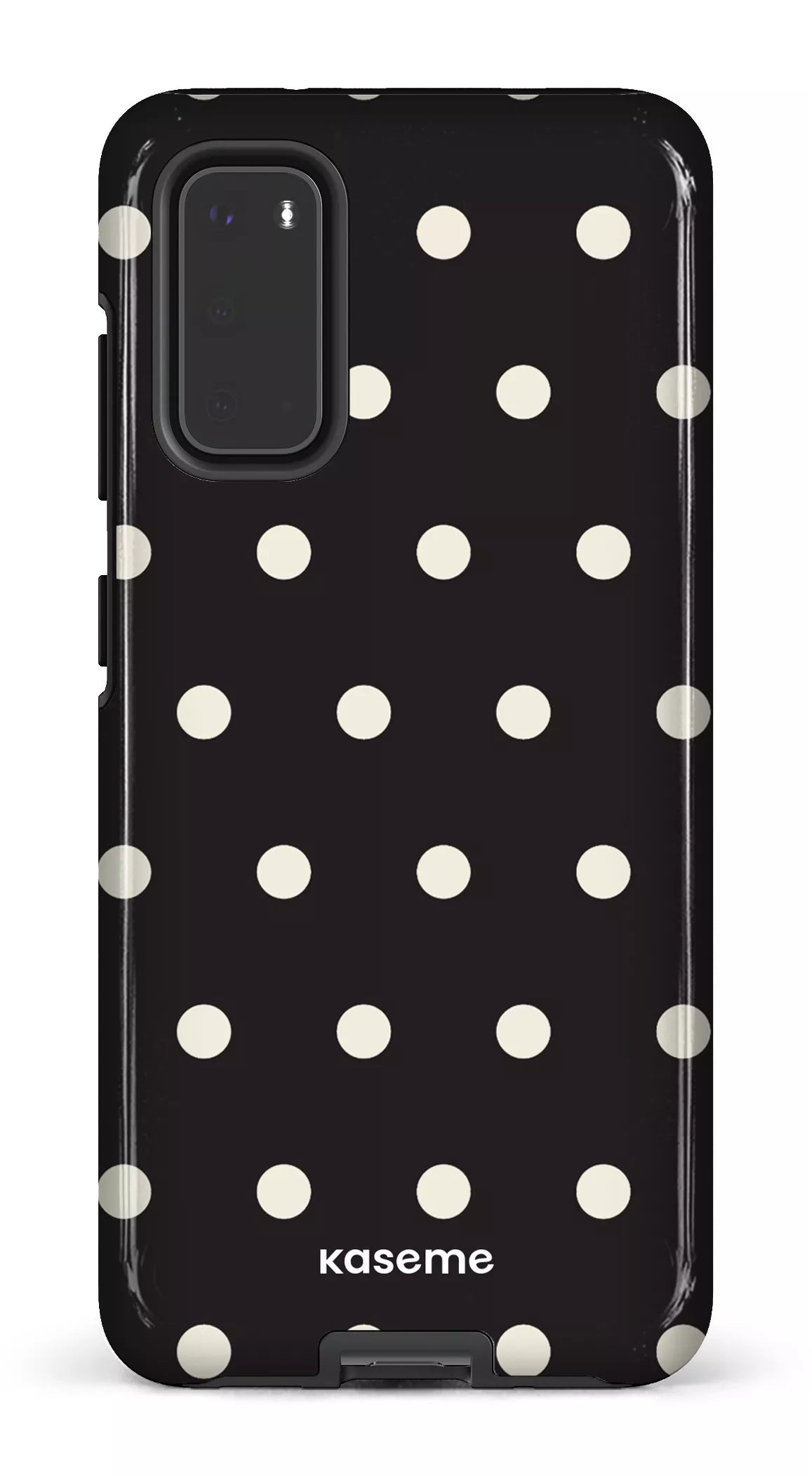 Galaxy S20 Tough Polka Black -