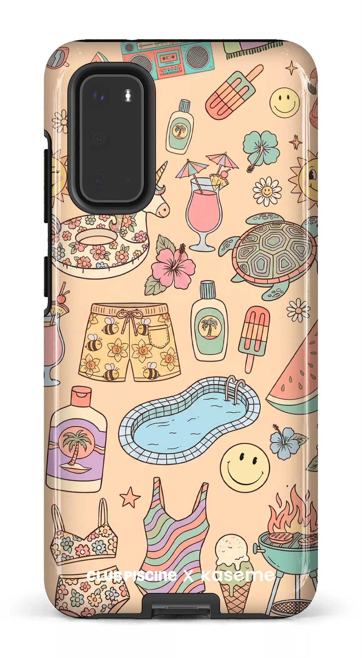 Galaxy S20 Tough Summer Icon by Club Piscine -