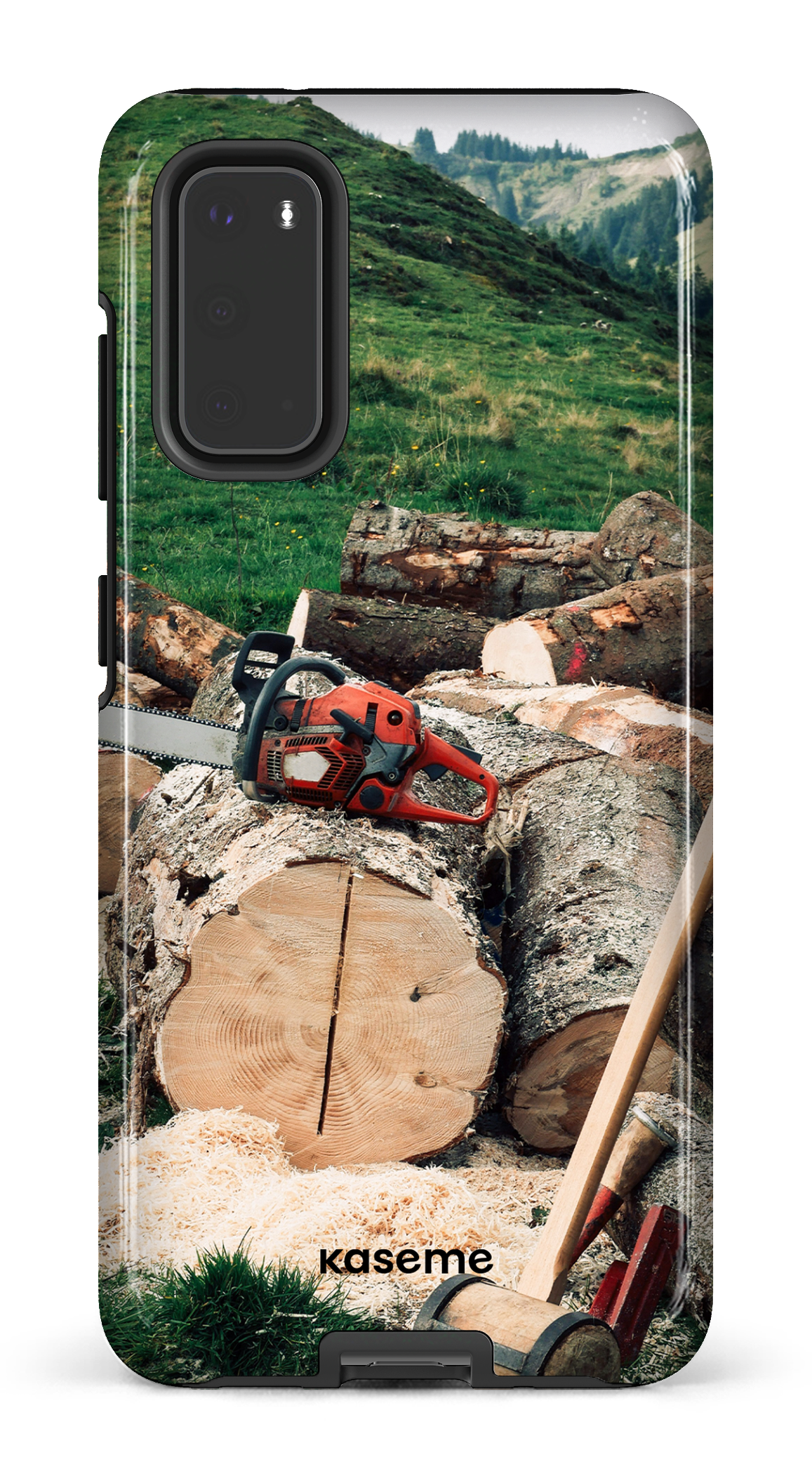 Galaxy S20 Tough Timber Cut -