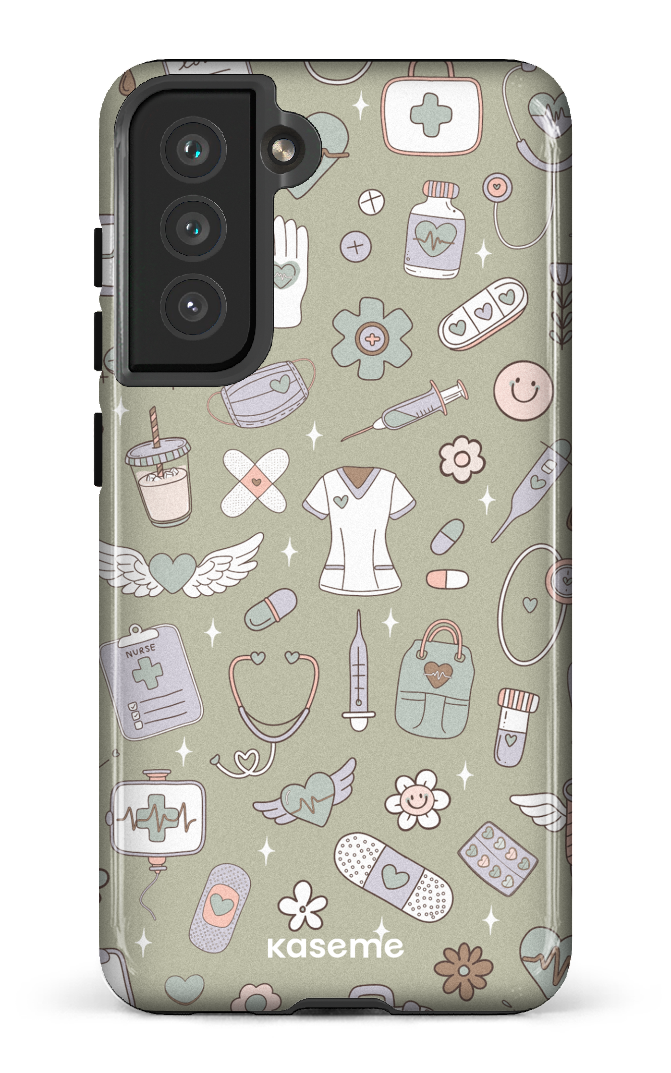 Galaxy S21 FE Tough Code Green -