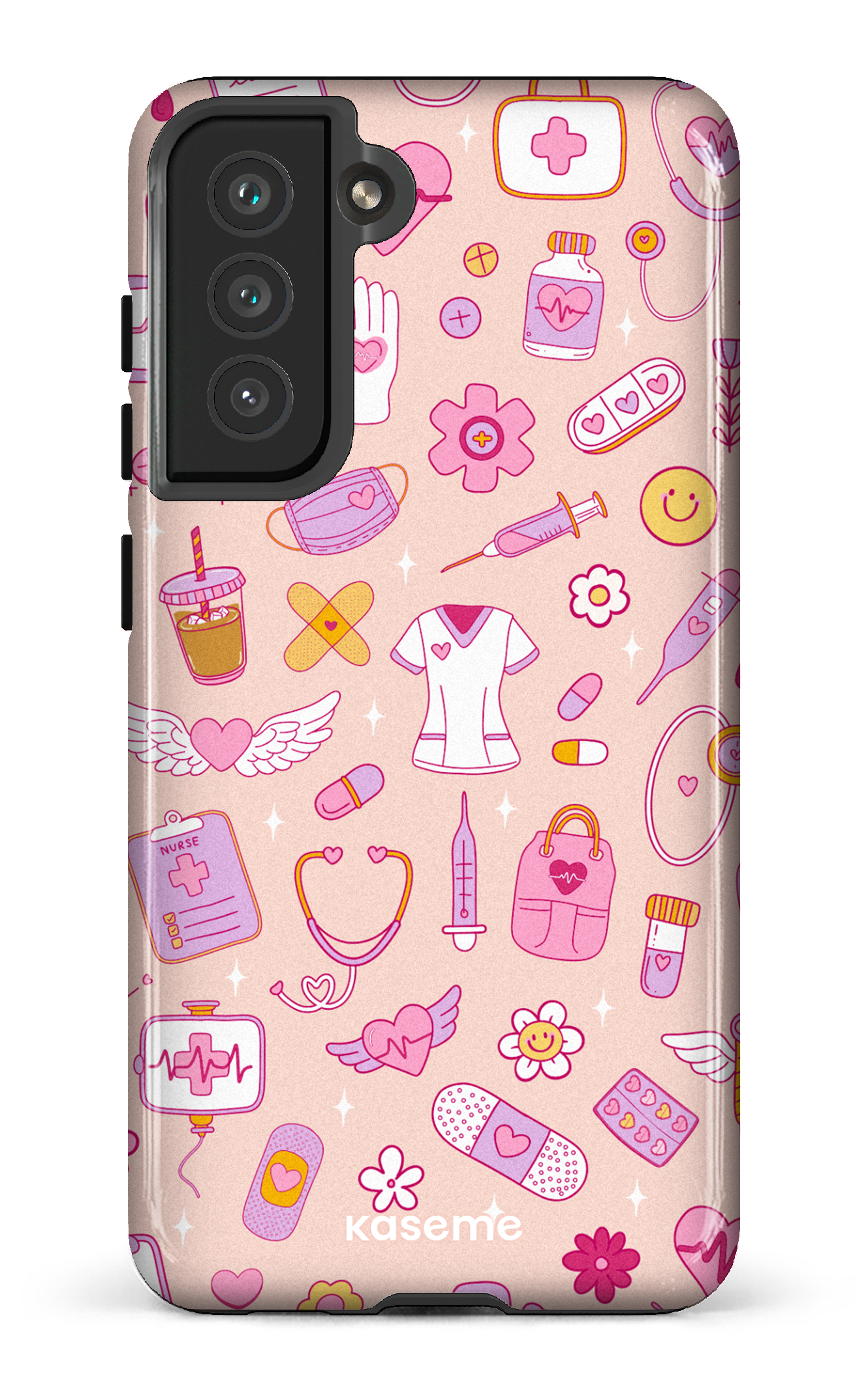 Galaxy S21 FE Tough Code Pink -